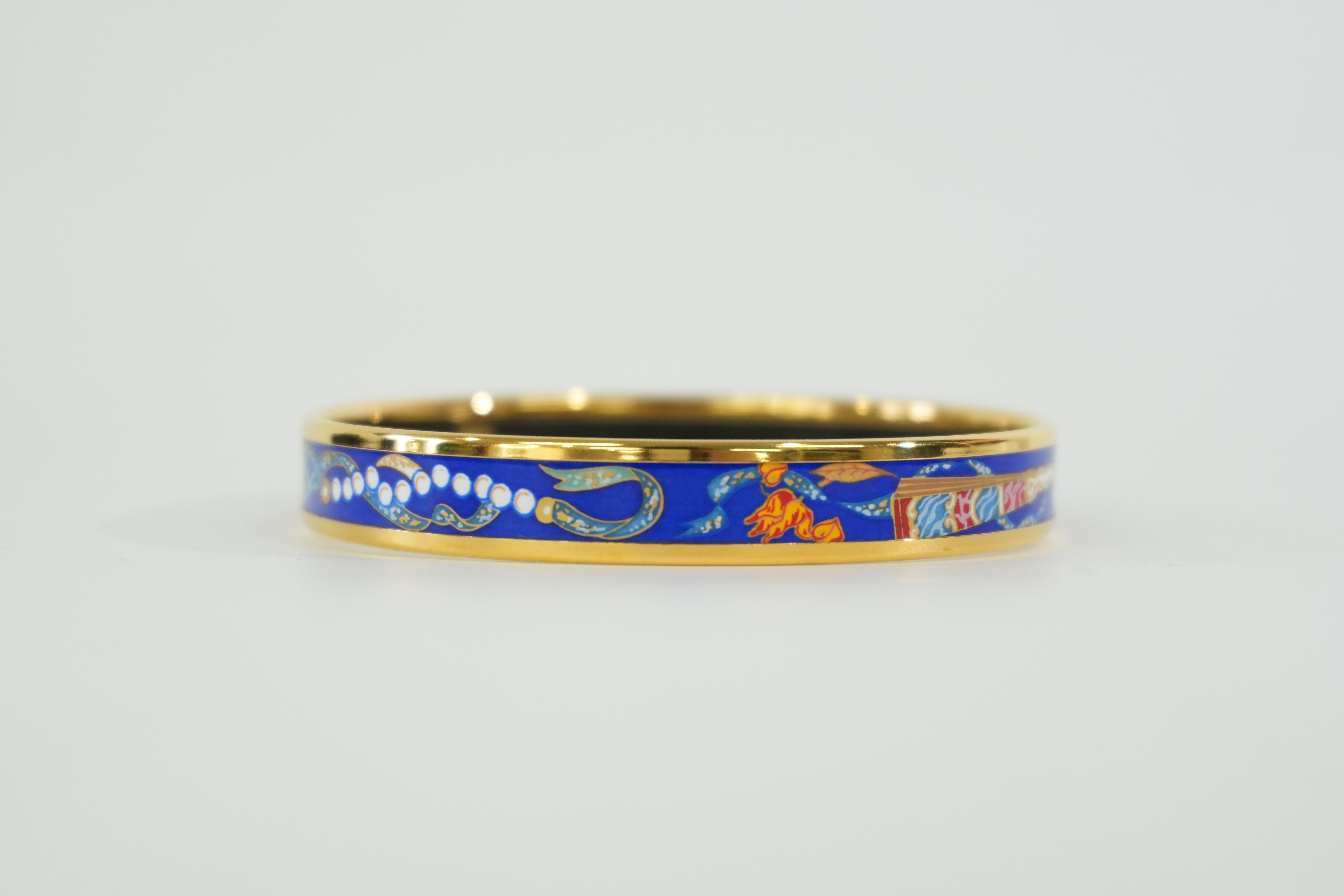 Pre-owned Hermes Bangle Blue