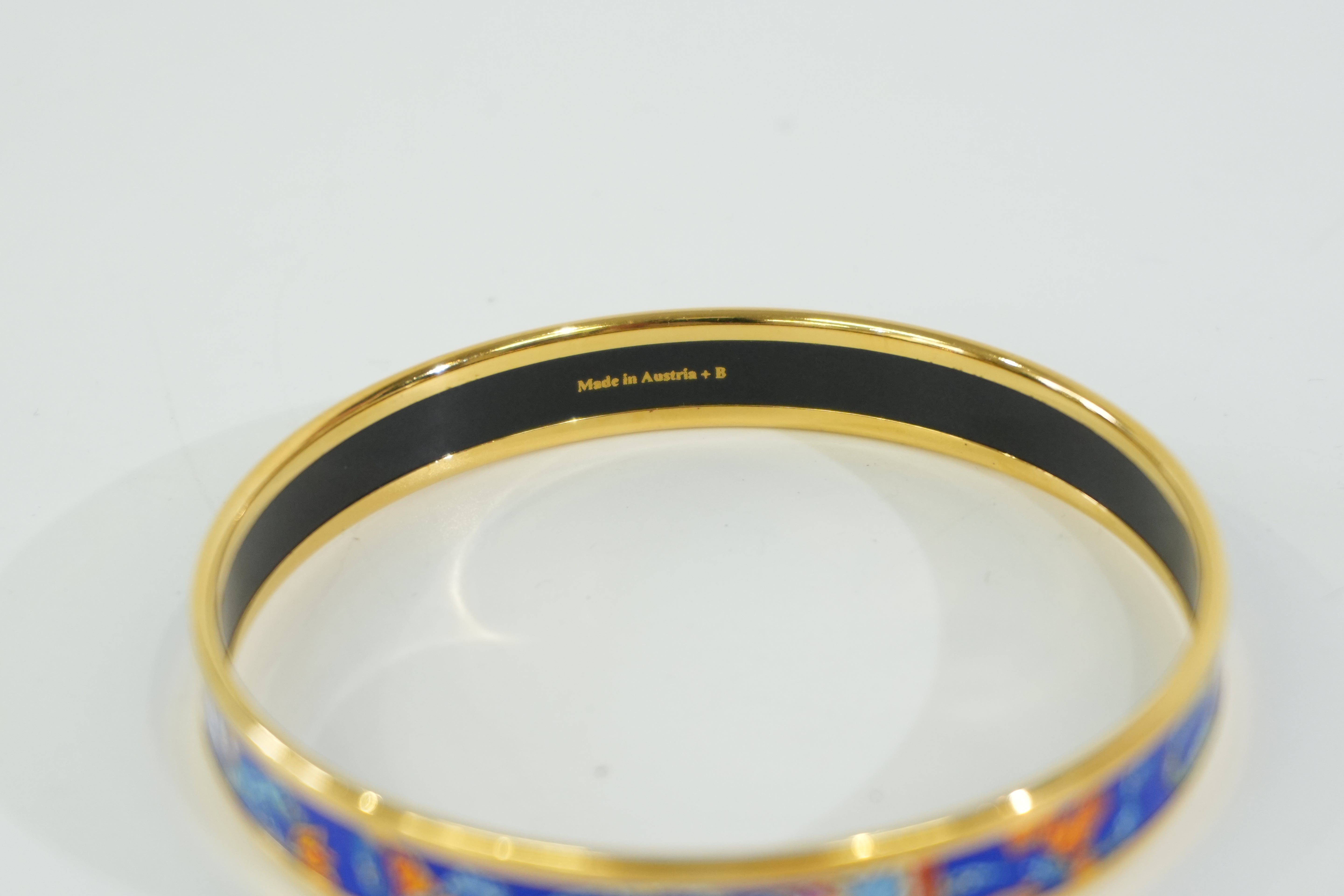 Pre-owned Hermes Bangle Blue