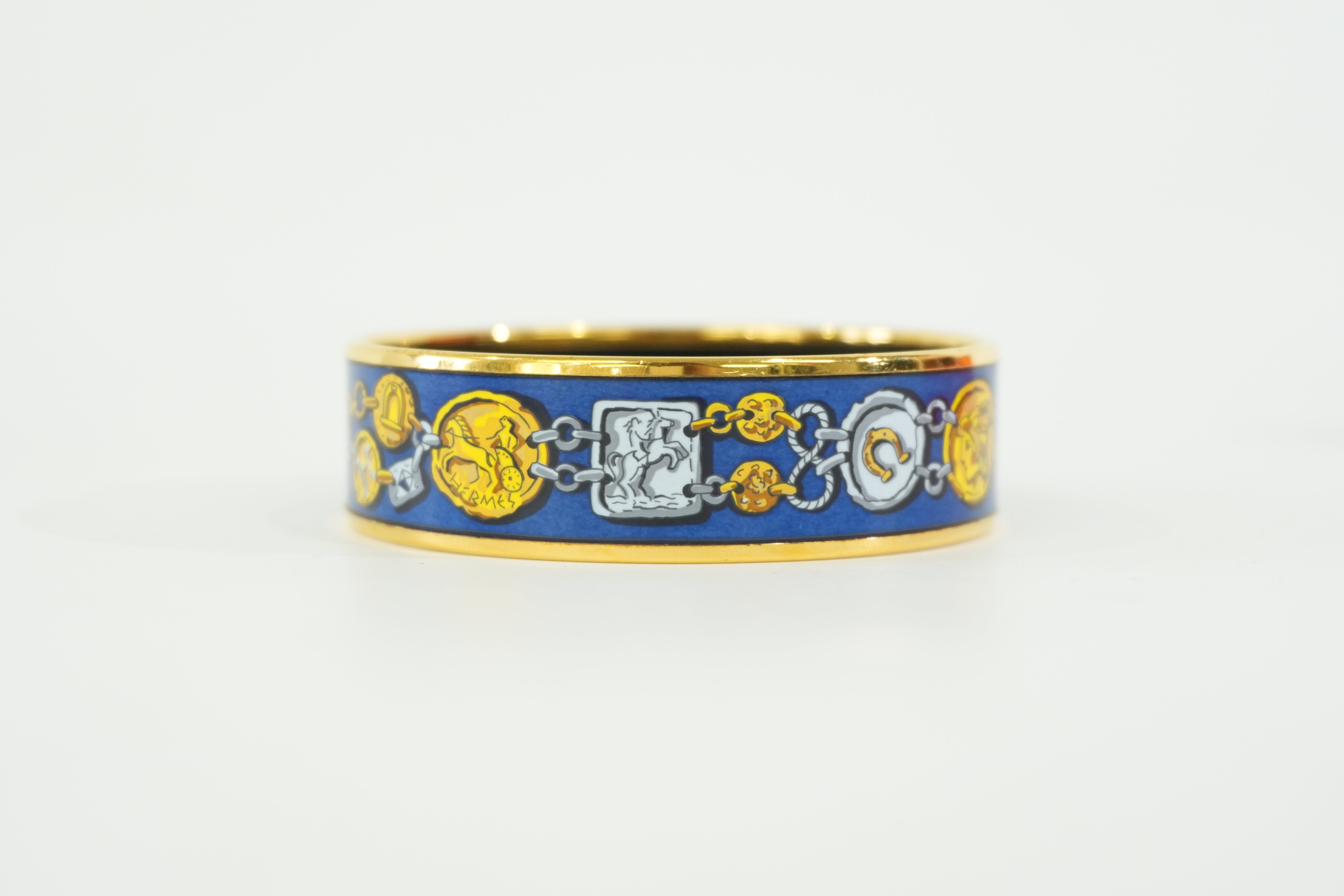 Pre-owned Hermes Bangle Blue
