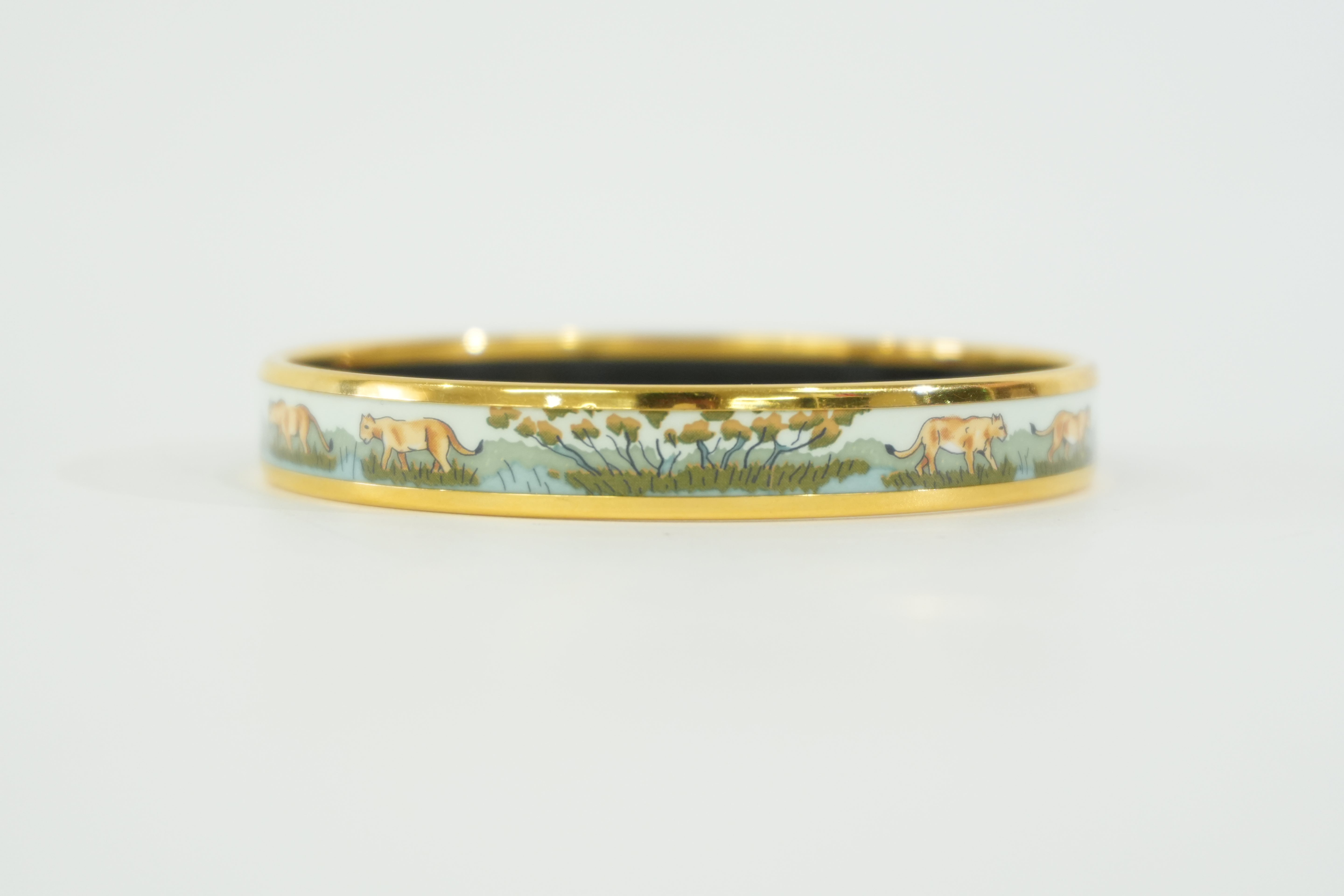 Pre-owned Hermes Bangle Light Green