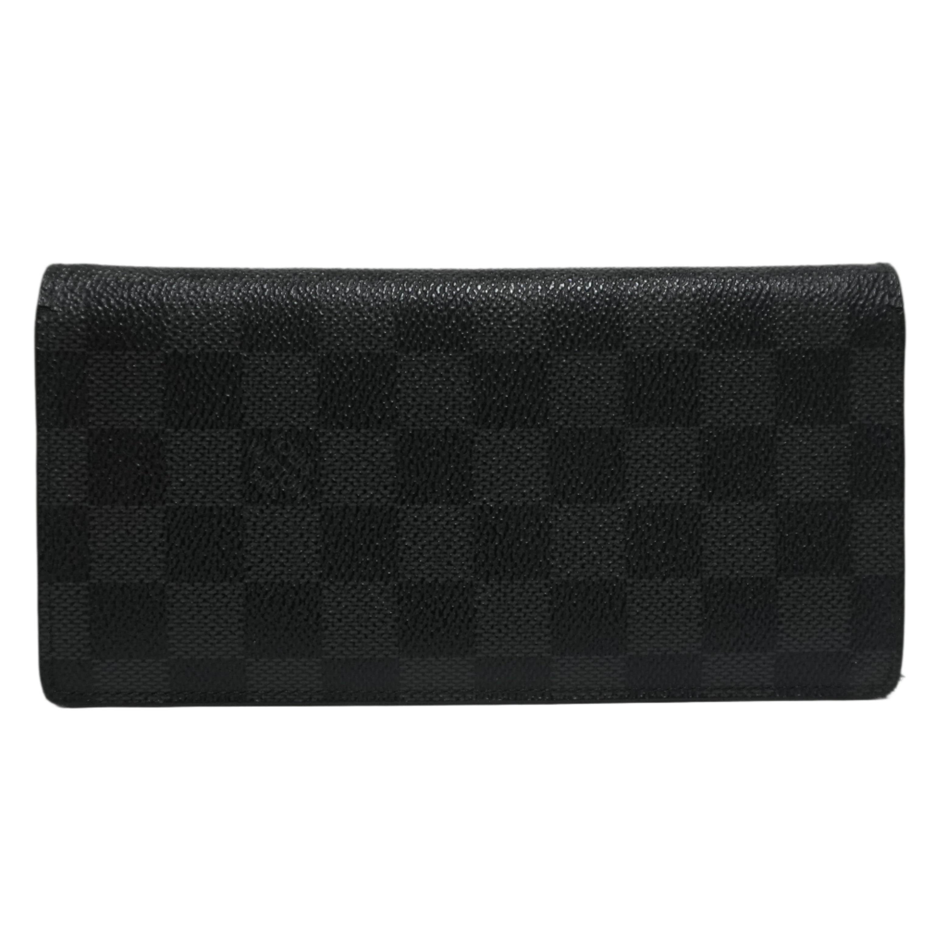 Louis Vuitton Damier Graphite Brazza Wallet Used