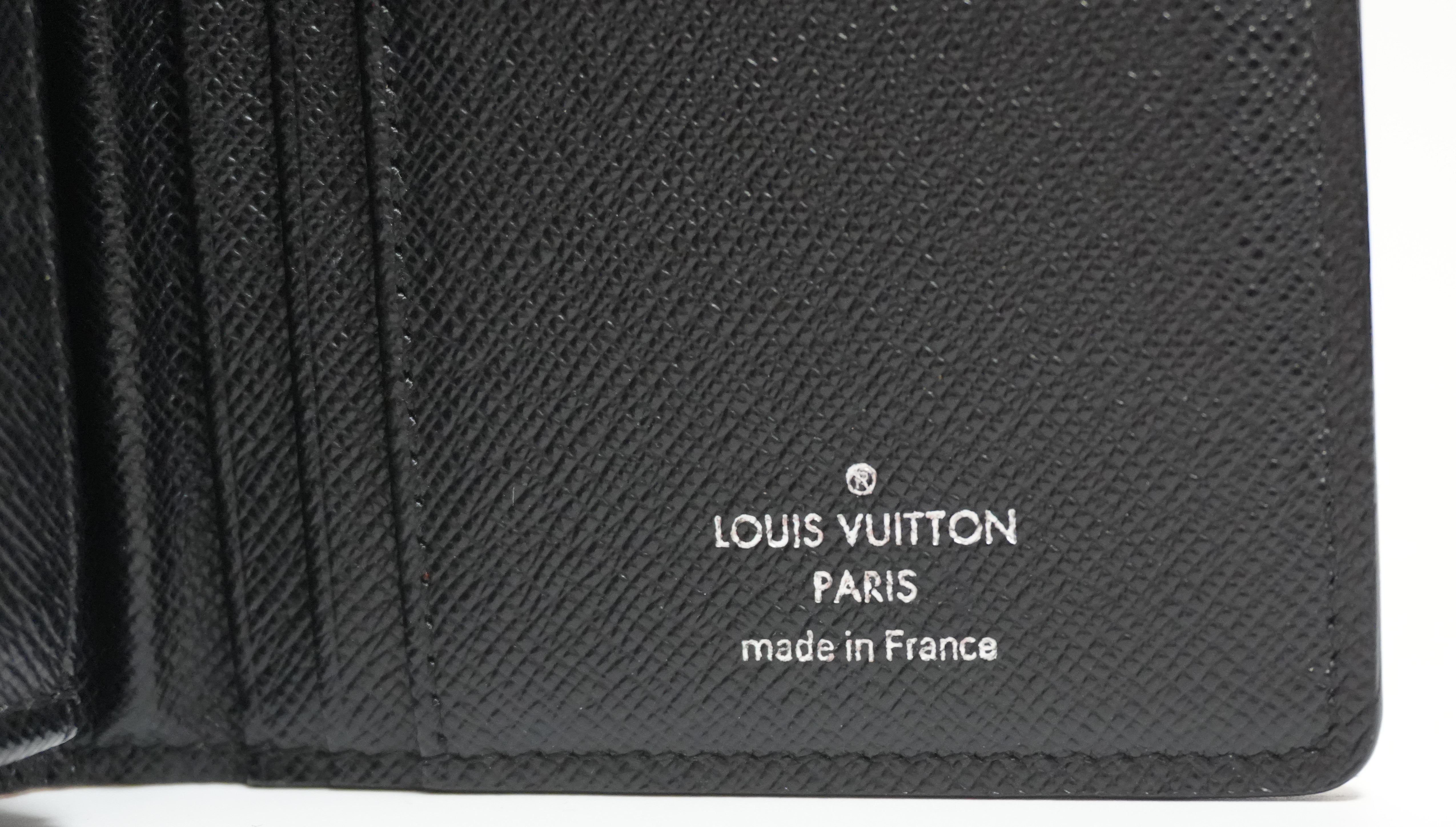 Louis Vuitton Damier Graphite Brazza Wallet Used