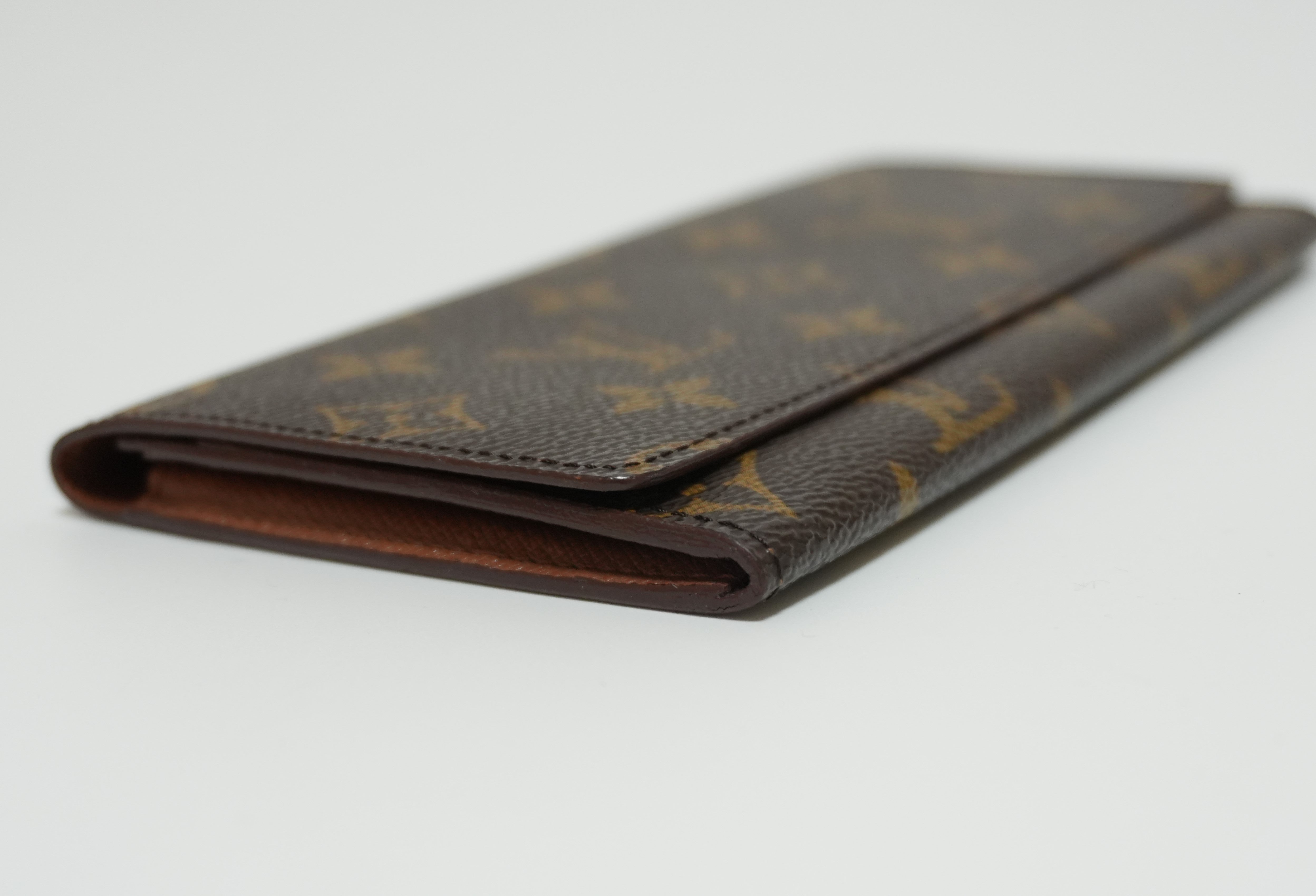 Louis Vuitton Monogram Long Wallet Used