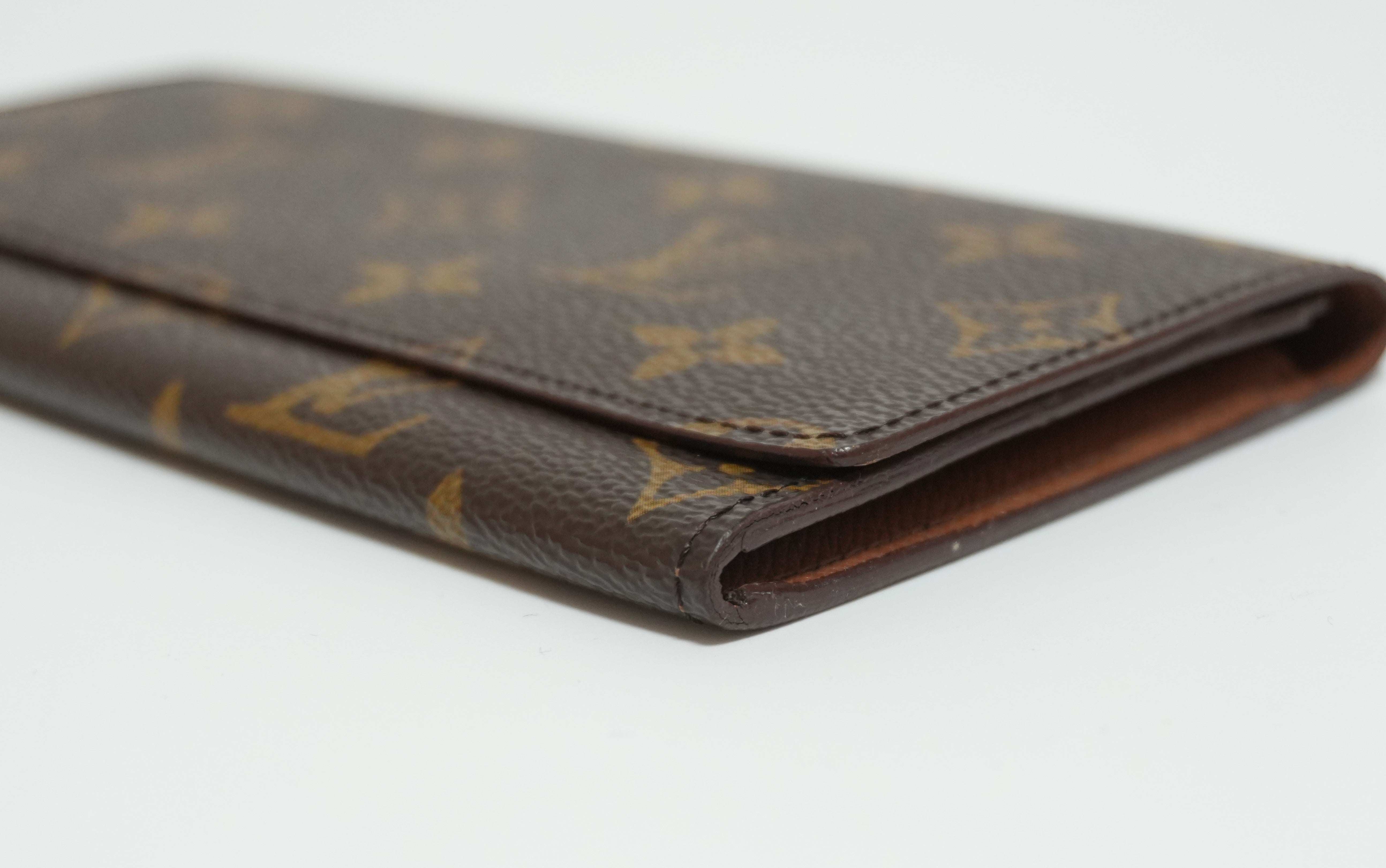 Louis Vuitton Monogram Long Wallet Used