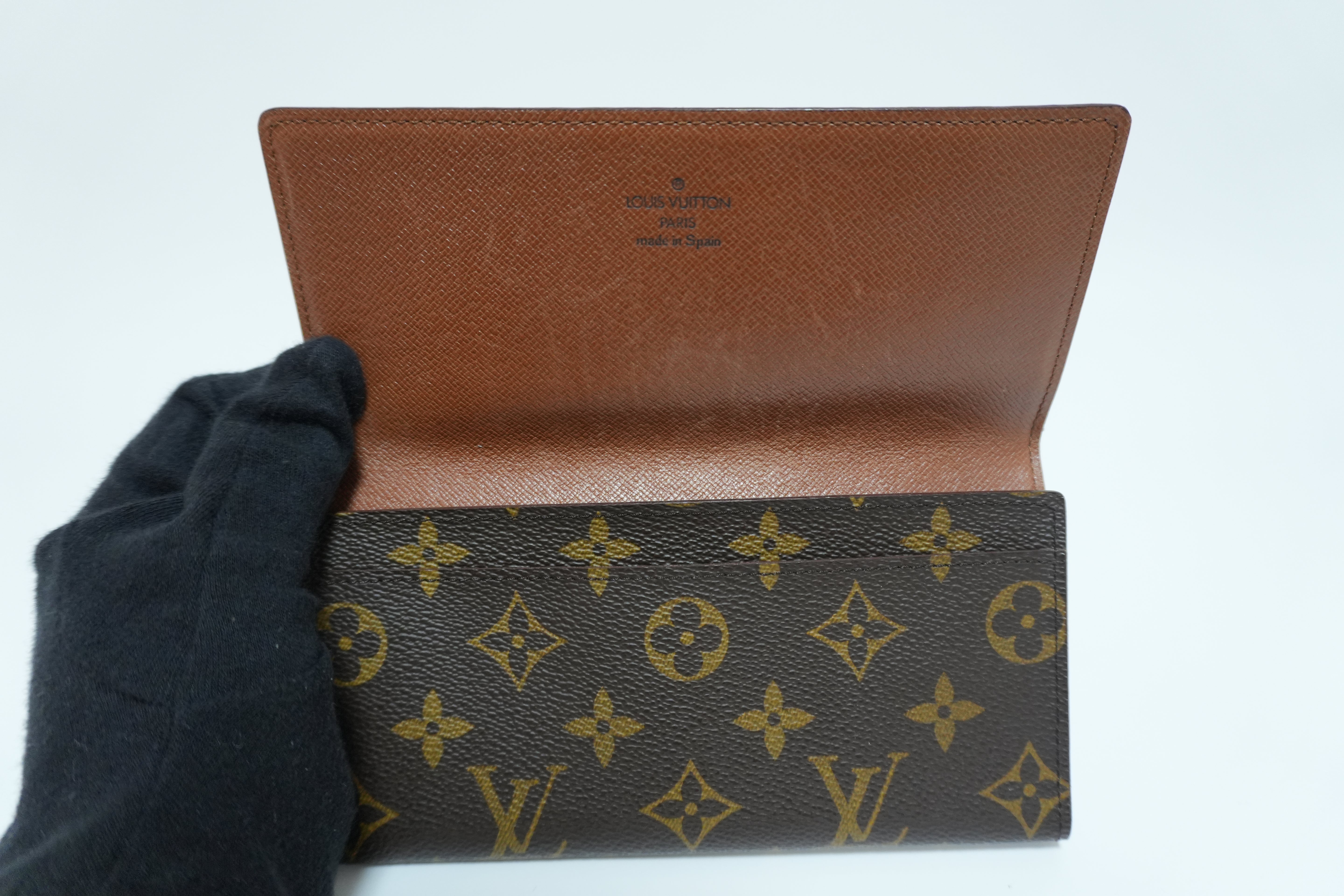 Louis Vuitton Monogram Long Wallet Used