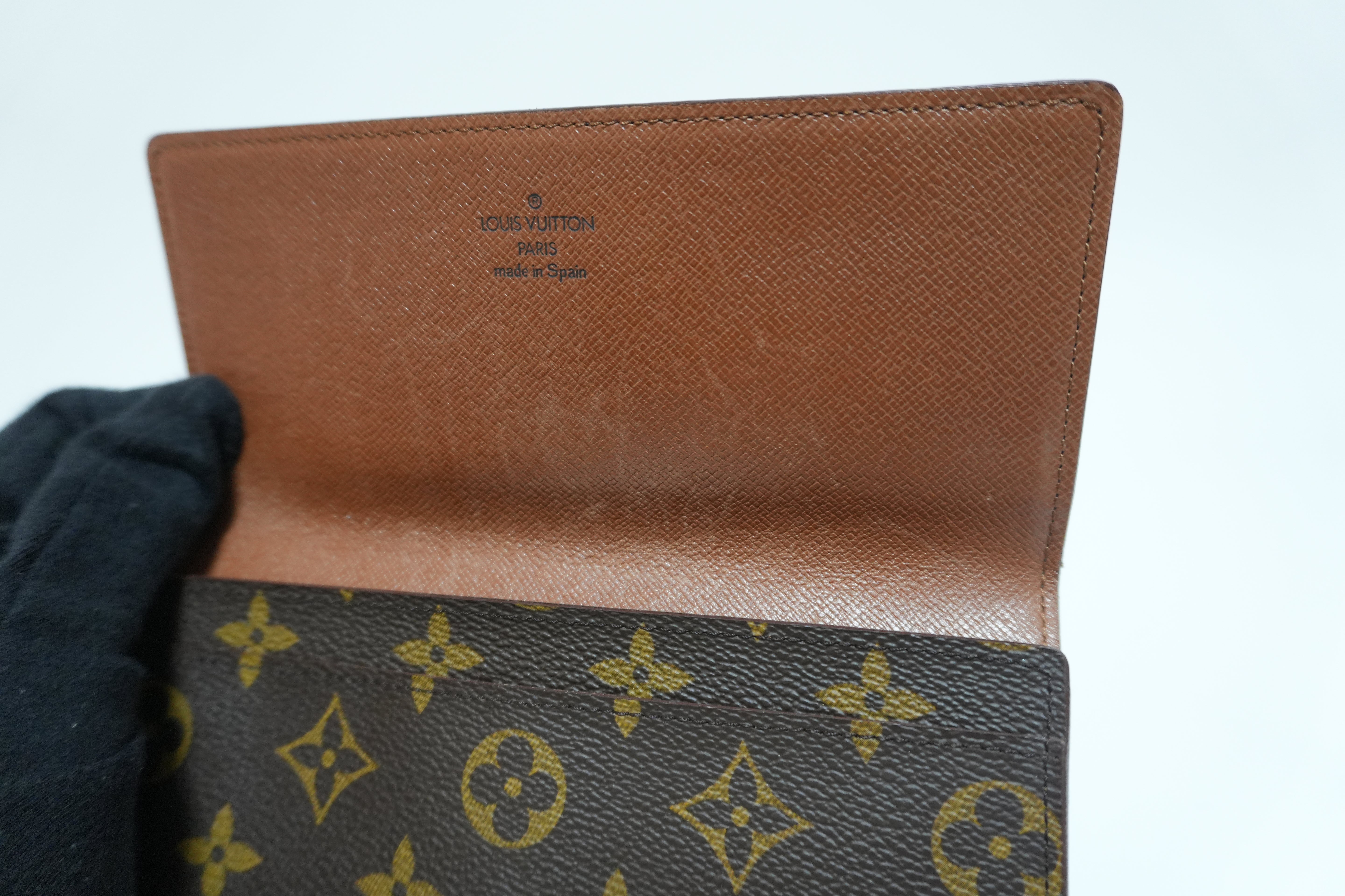 Louis Vuitton Monogram Long Wallet Used