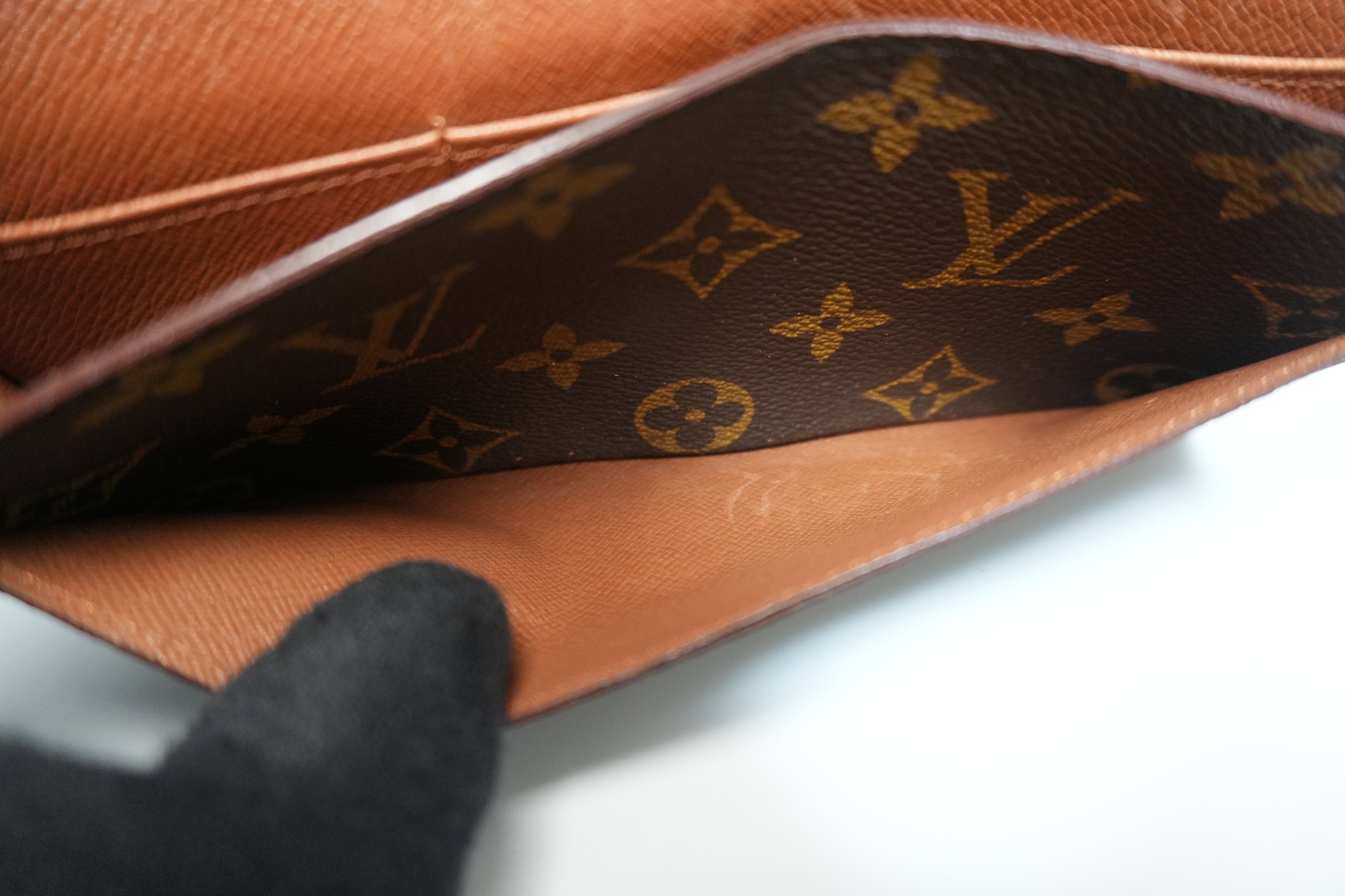 Louis Vuitton Monogram Long Wallet Used