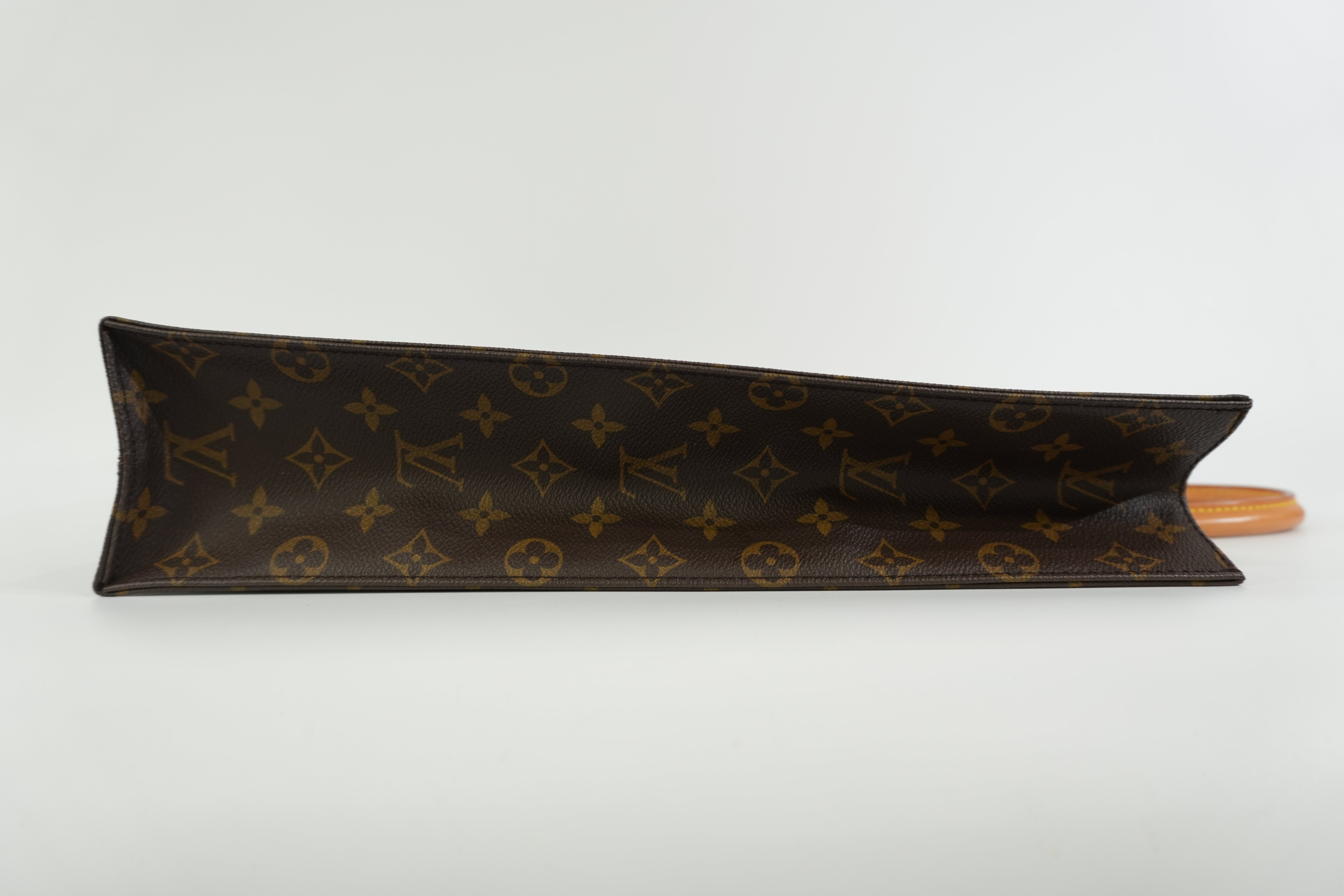 Pre-owned Louis Vuitton Monogram Sac Plat Handbag