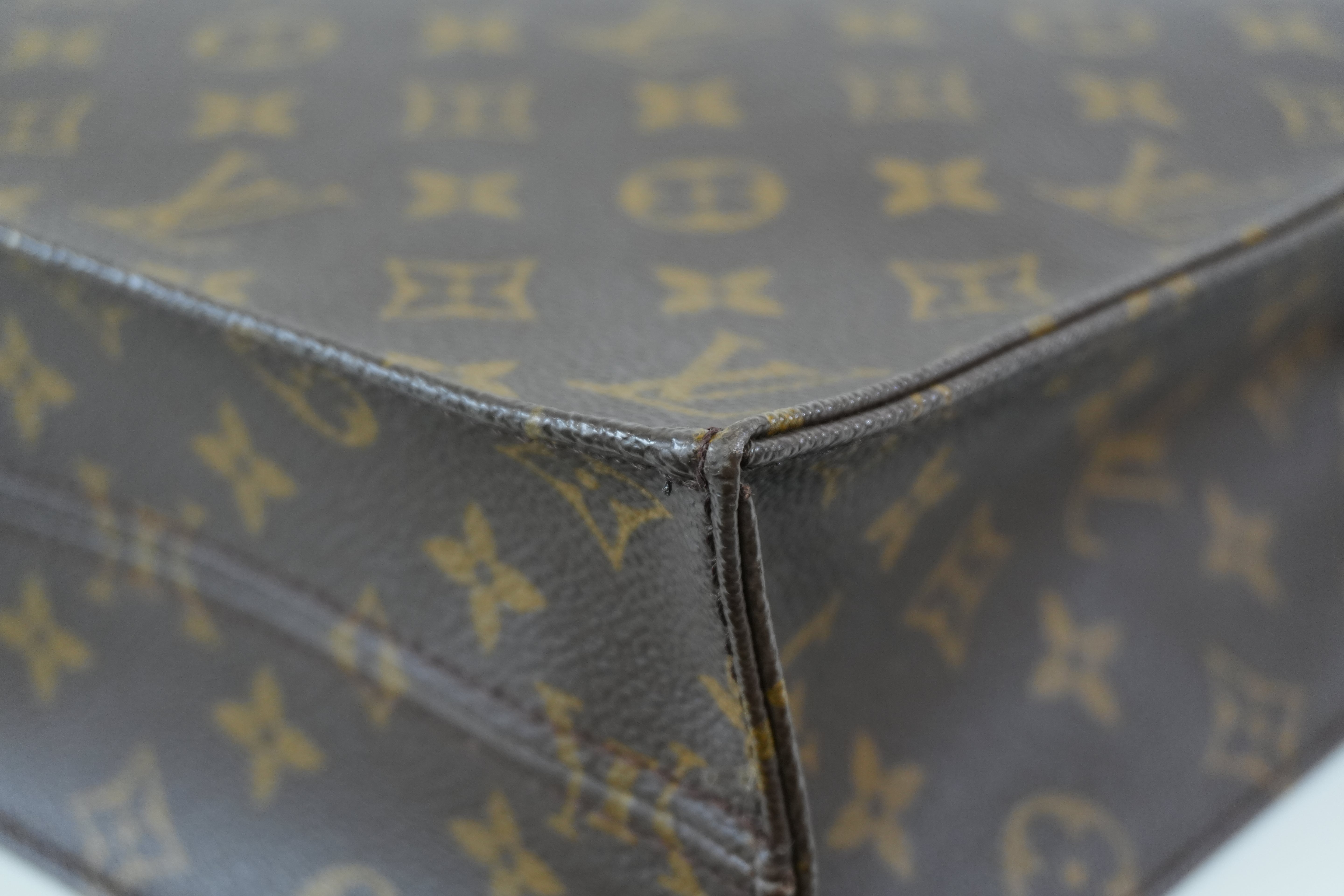 Pre-owned Louis Vuitton Monogram Sac Plat Handbag