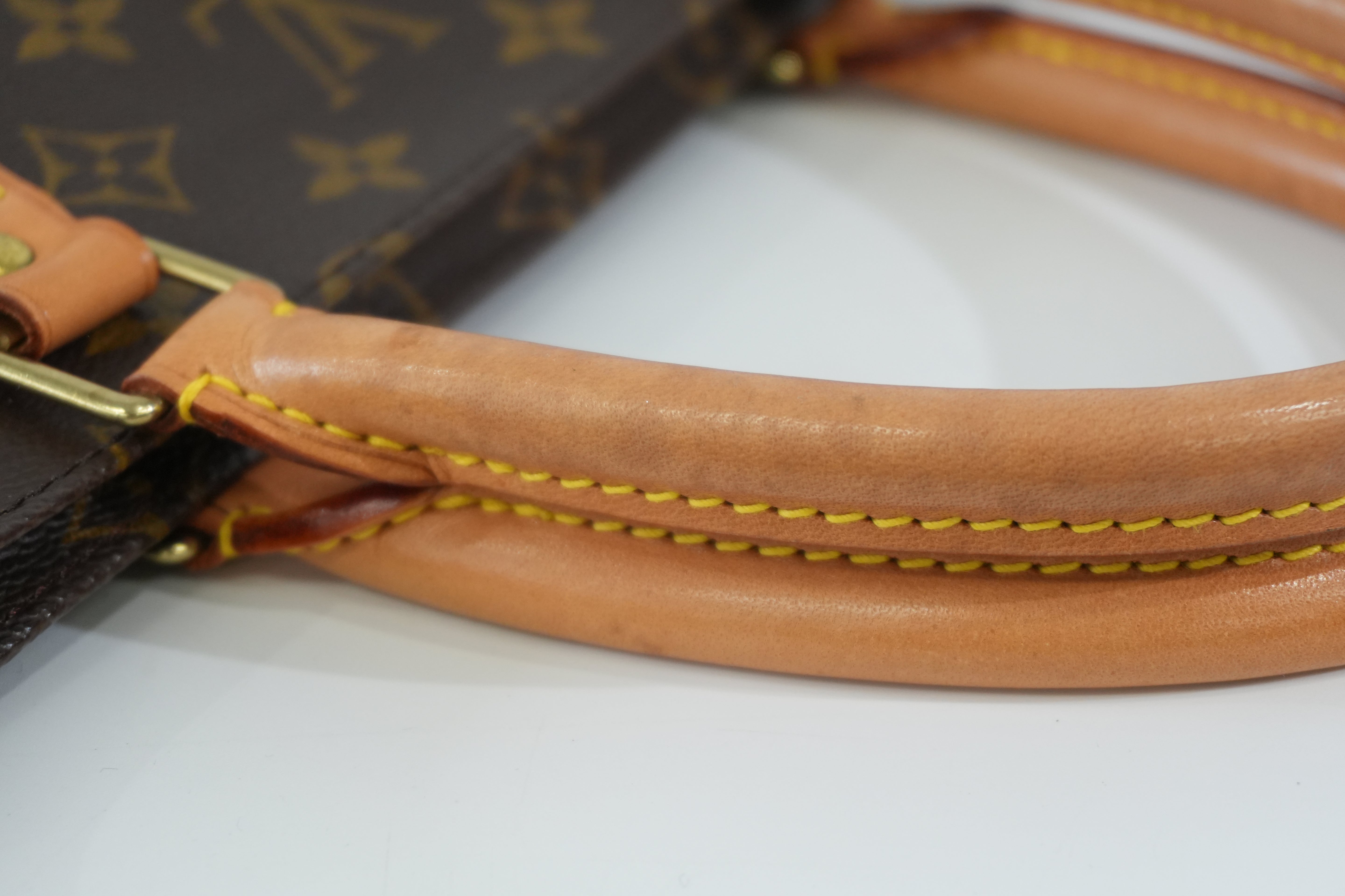 Pre-owned Louis Vuitton Monogram Sac Plat Handbag