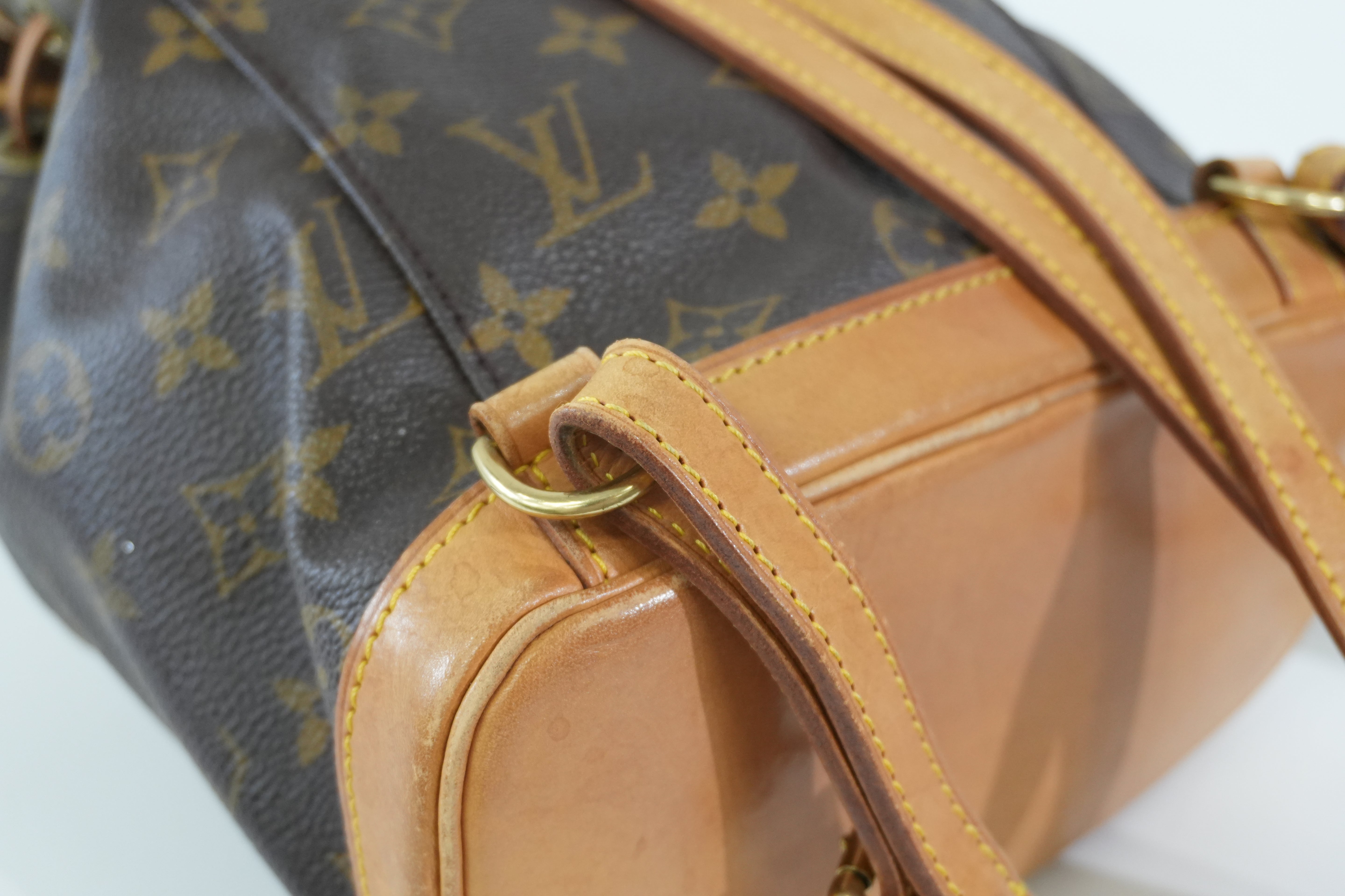 Pre-owned Louis Vuitton Monogram Montsouris MM Backpack