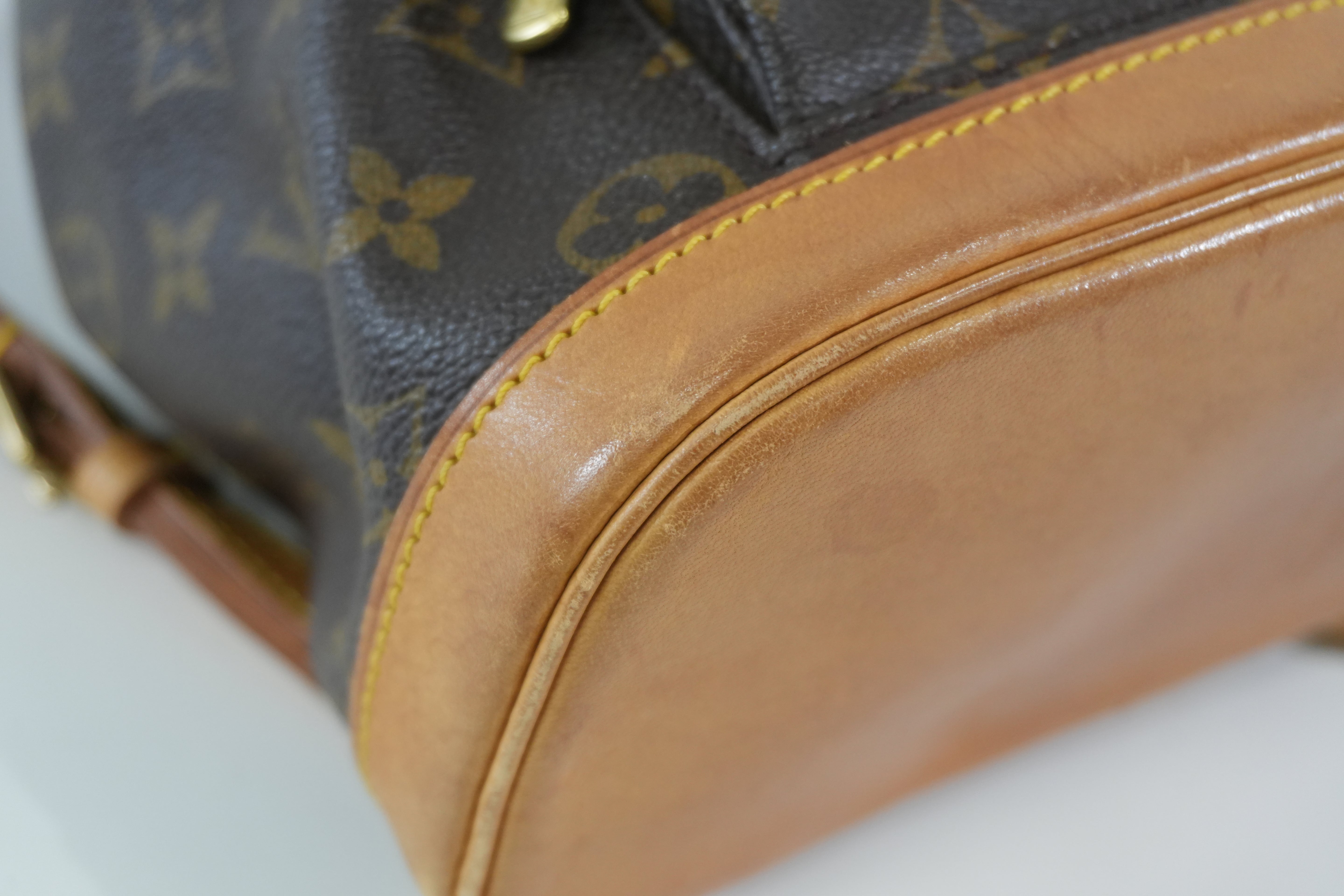 Pre-owned Louis Vuitton Monogram Montsouris MM Backpack