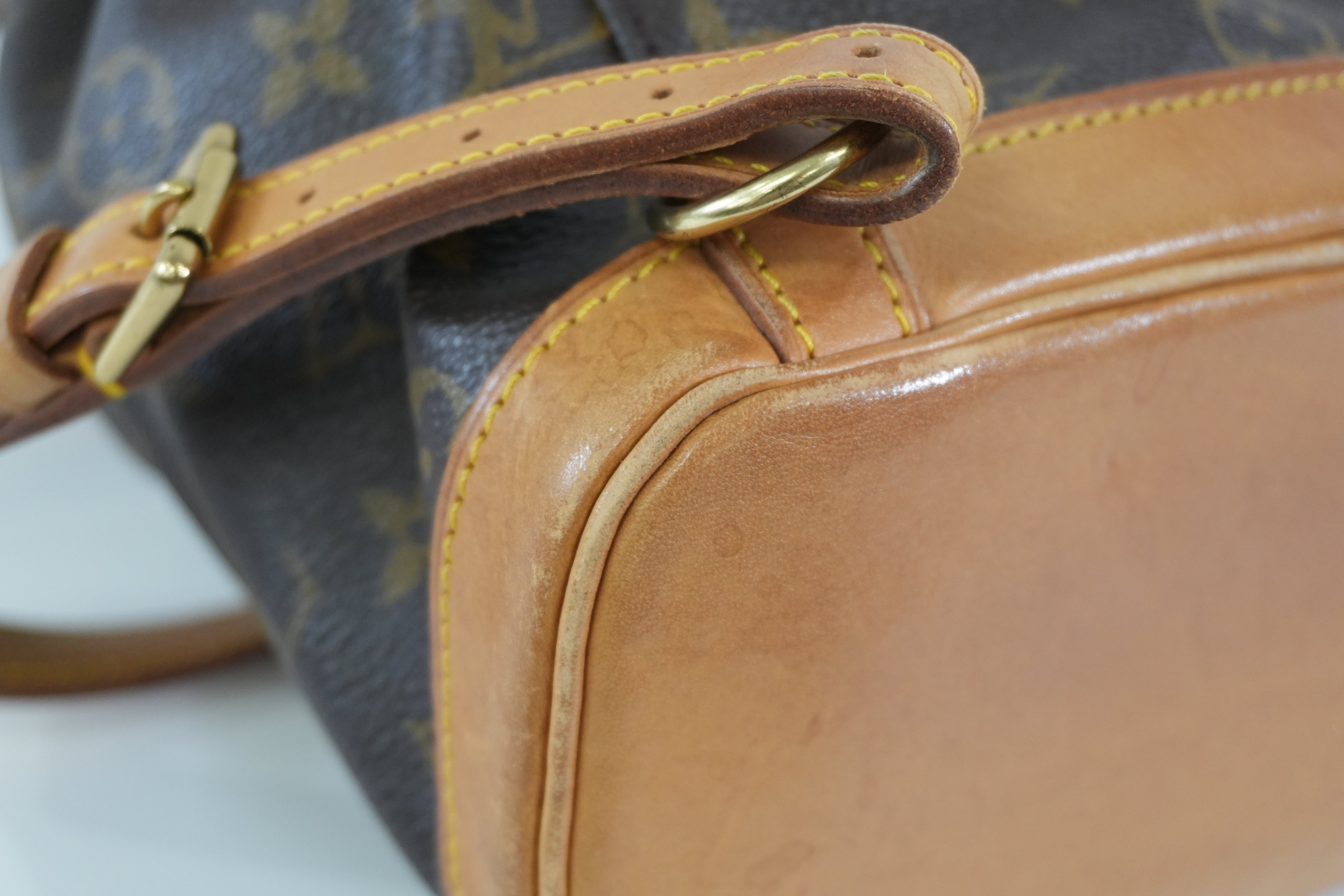 Pre-owned Louis Vuitton Monogram Montsouris MM Backpack