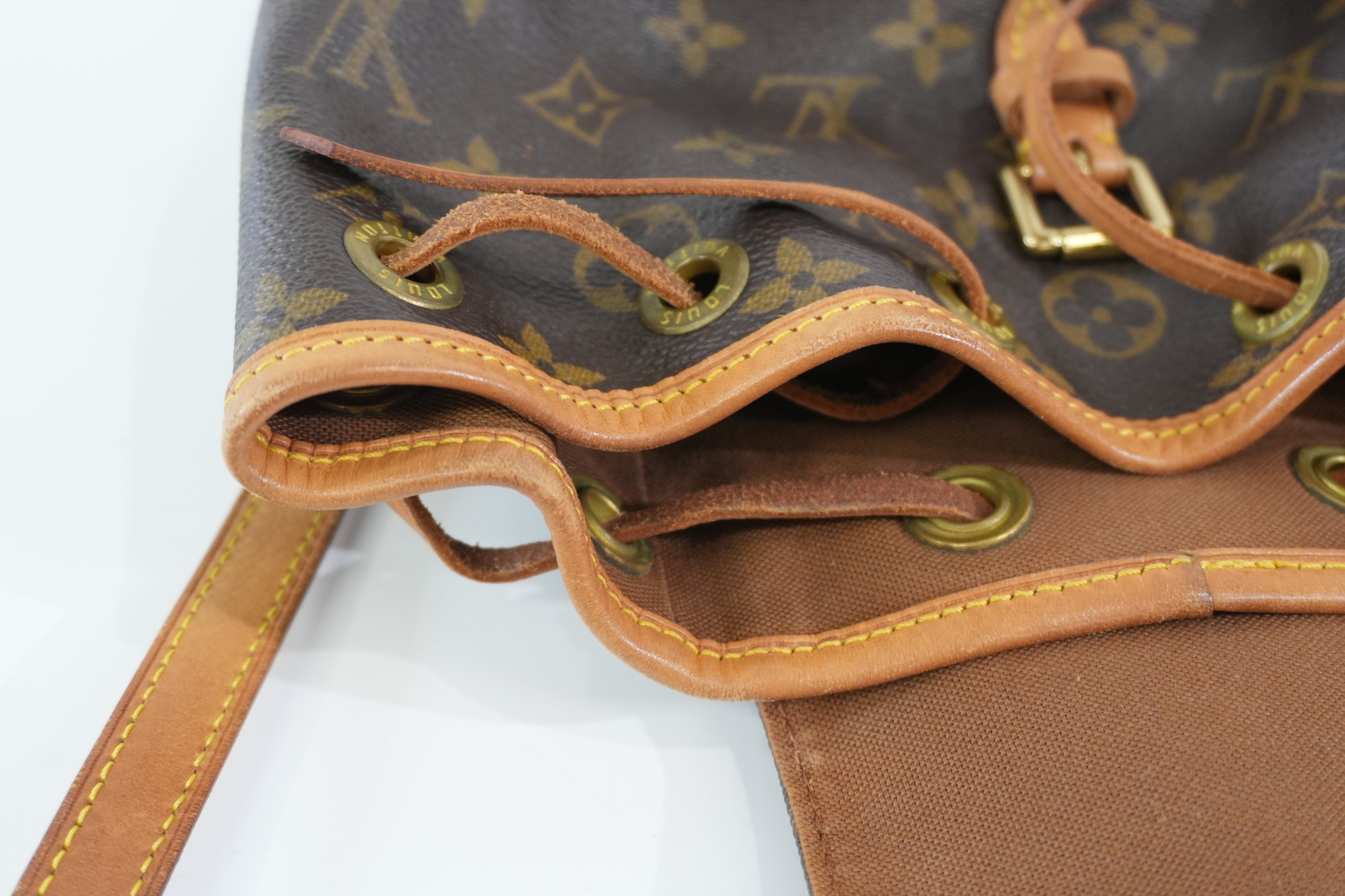 Pre-owned Louis Vuitton Monogram Montsouris MM Backpack
