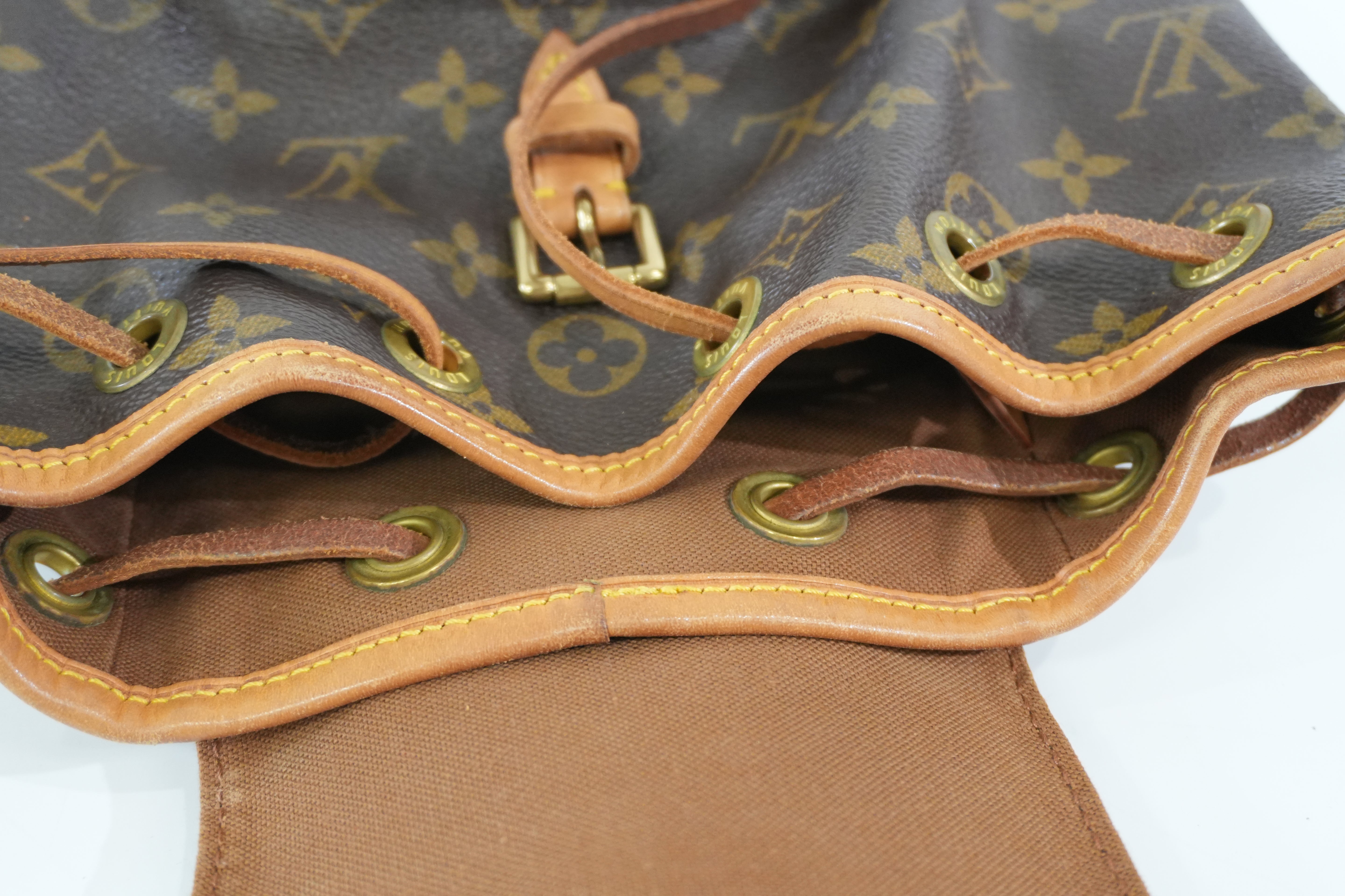 Pre-owned Louis Vuitton Monogram Montsouris MM Backpack