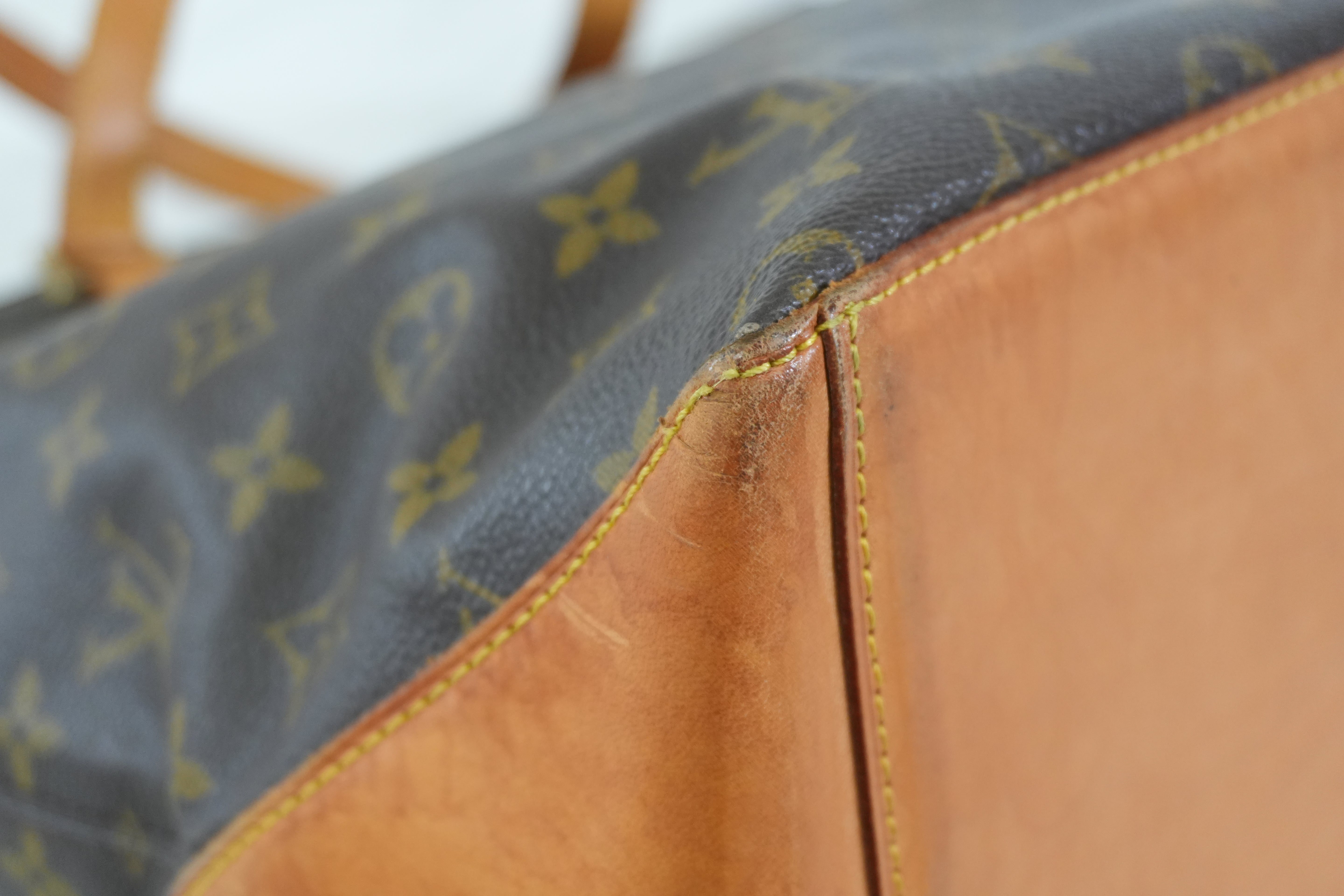 Pre-owned Louis Vuitton Monogram Cabas Mezzo Tote Bag