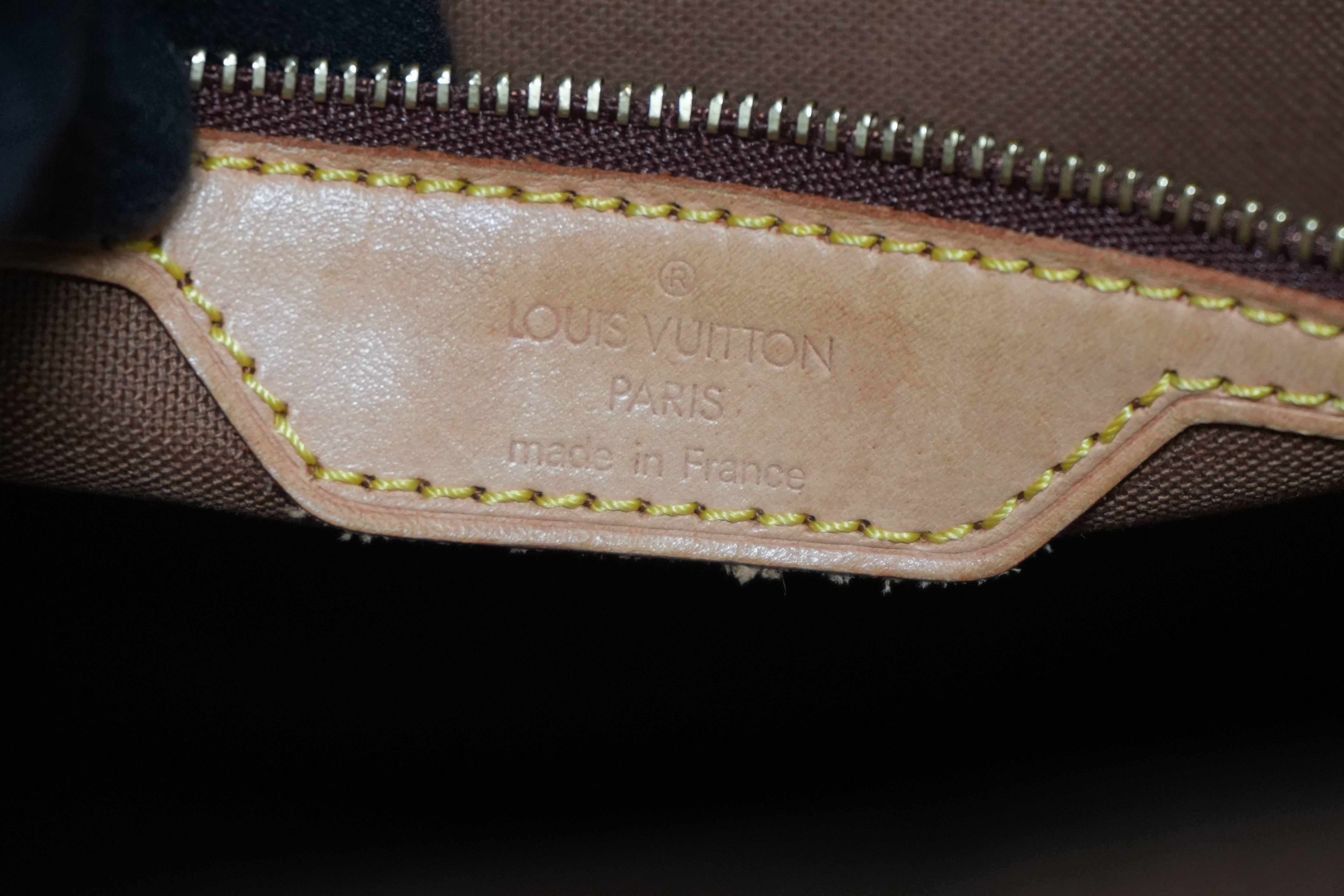 Pre-owned Louis Vuitton Monogram Cabas Mezzo Tote Bag