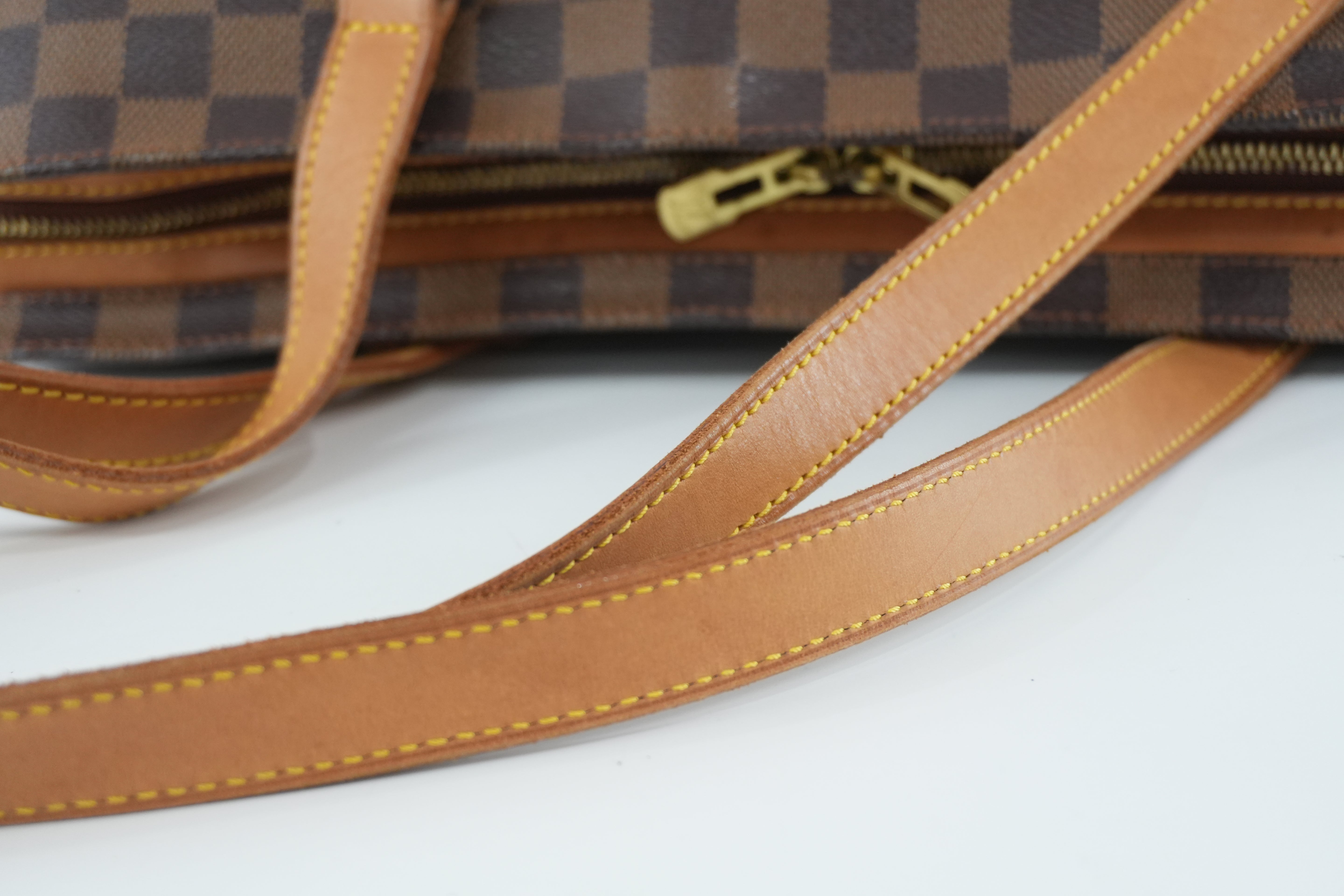 Louis Vuitton Damier Ebene Centenaire Columbine Shoulder Tote Bag Used