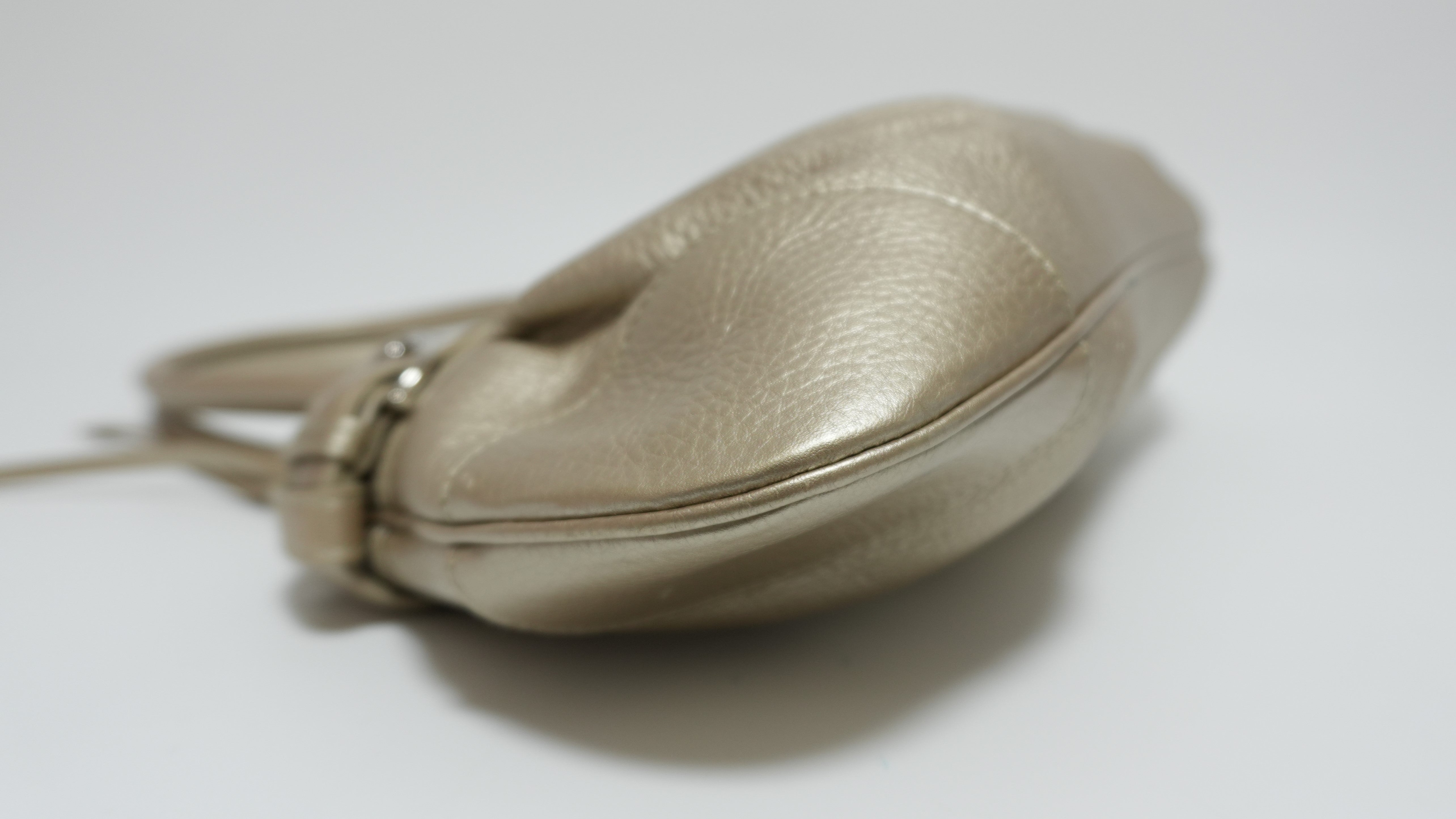 Ferragamo Metallic Shoulder Bag Used