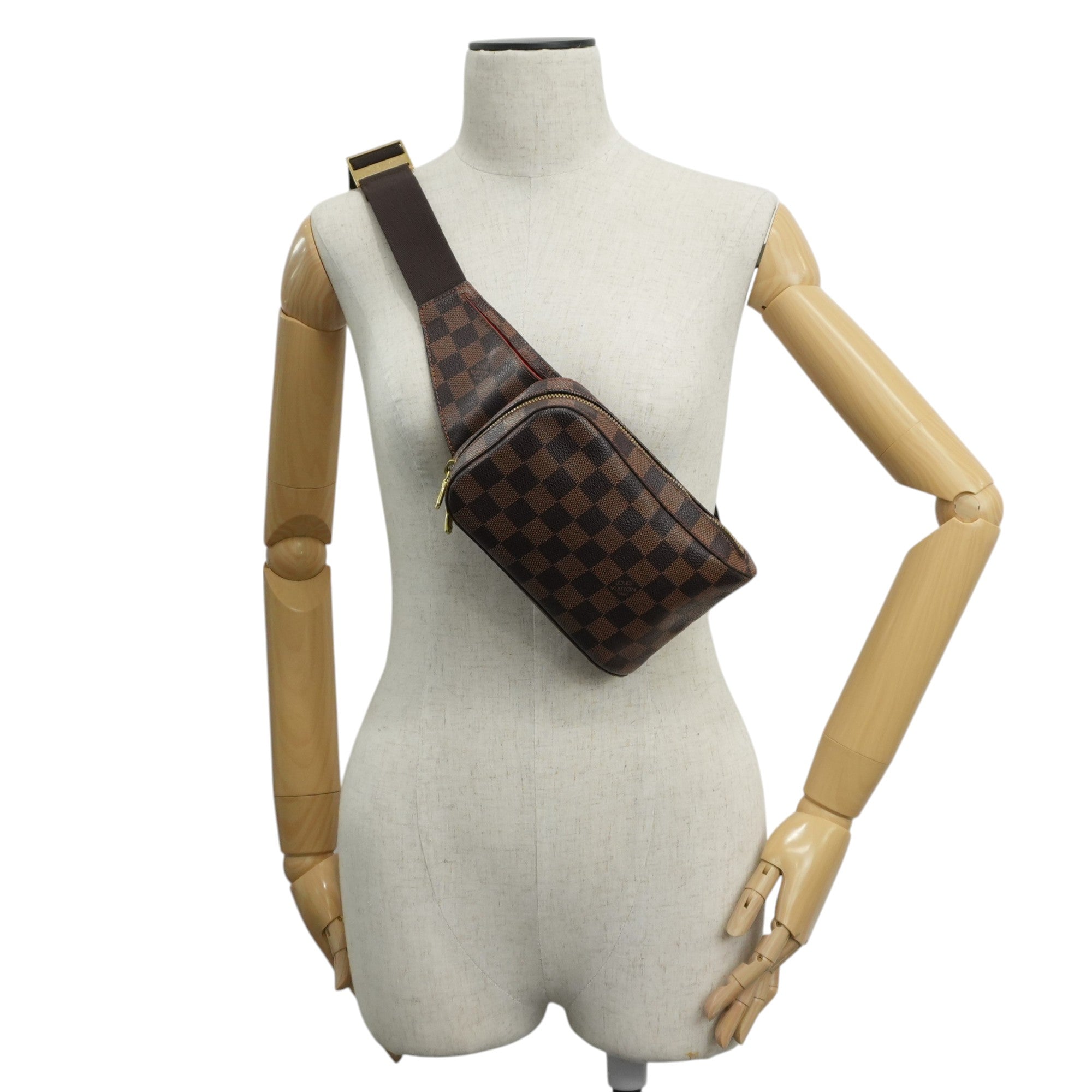 Louis Vuitton Damier Ebene Geronimo Body Bag Used