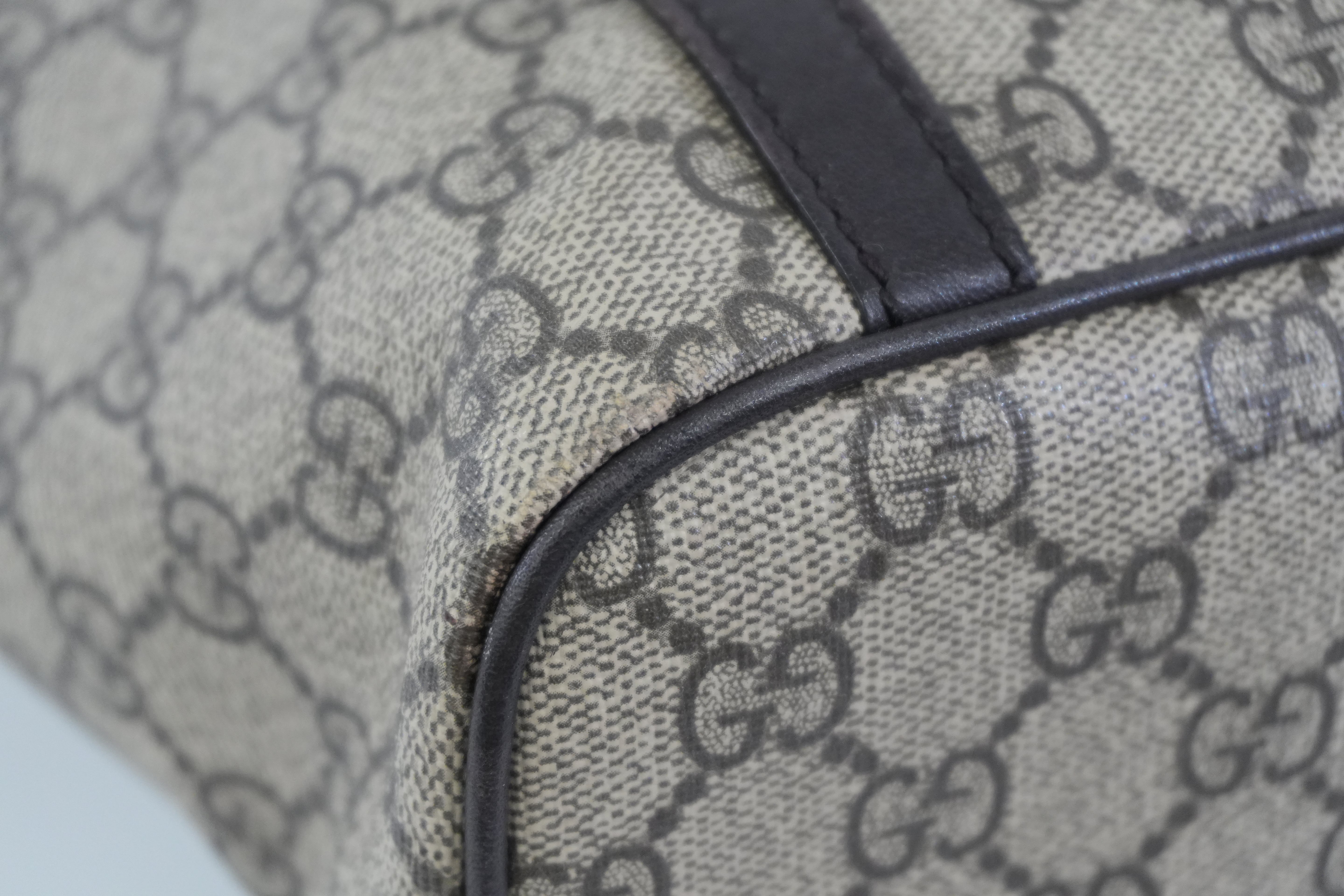 Pre-owned Gucci Guccisima Two Way Shoulder Bag Brown