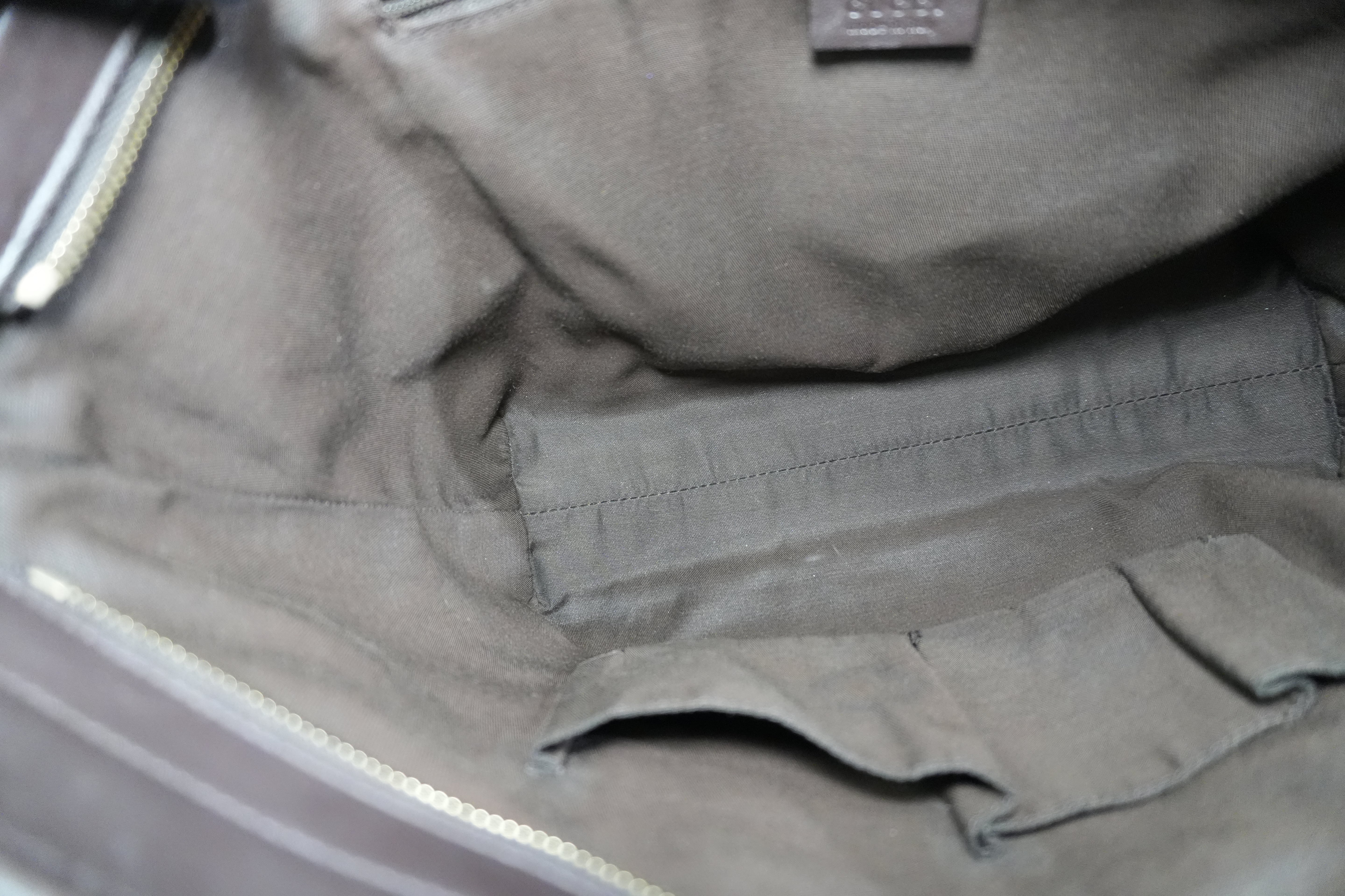 Pre-owned Gucci Guccisima Two Way Shoulder Bag Brown