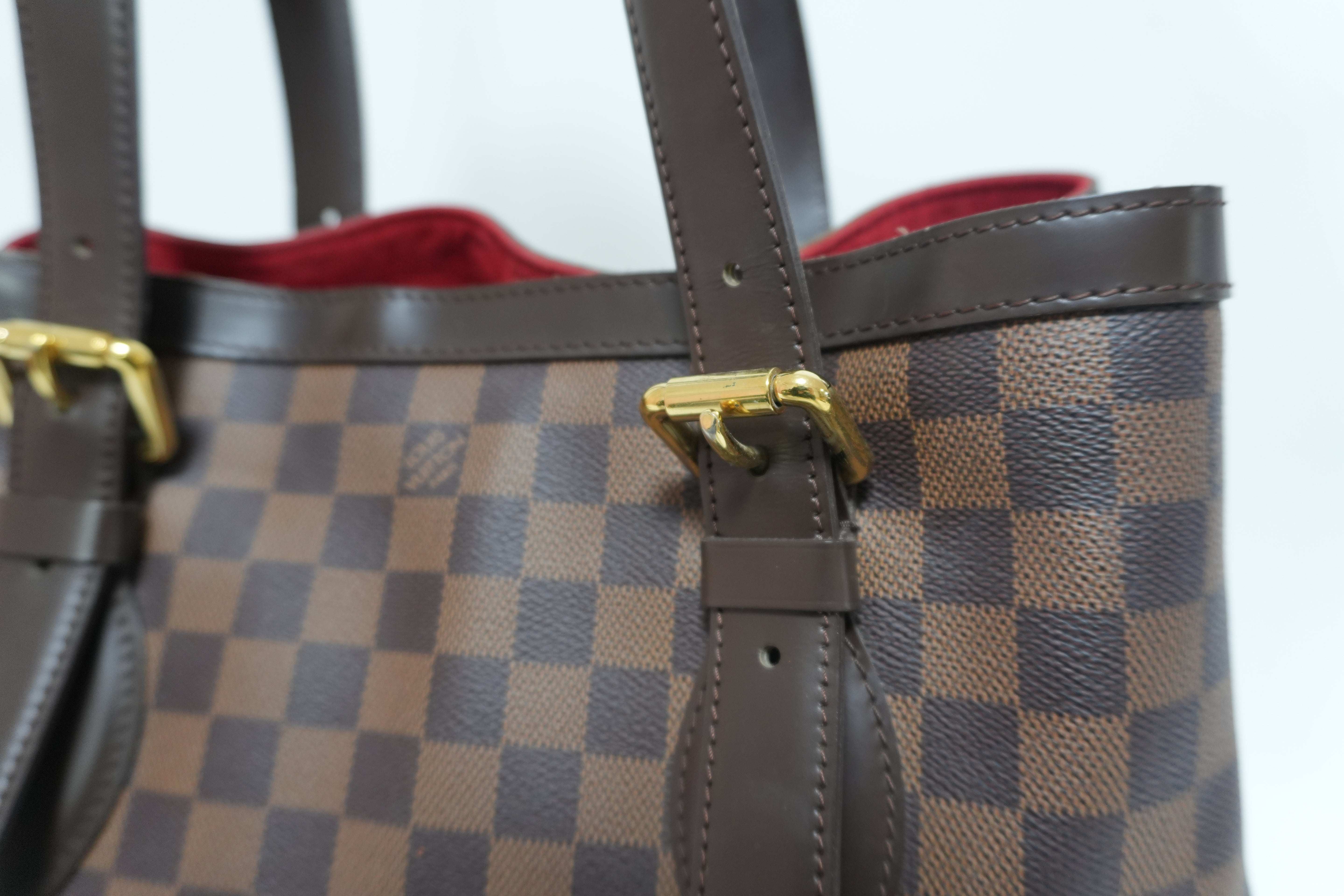 Louis Vuitton Damier Ebene Hampstead MM Used