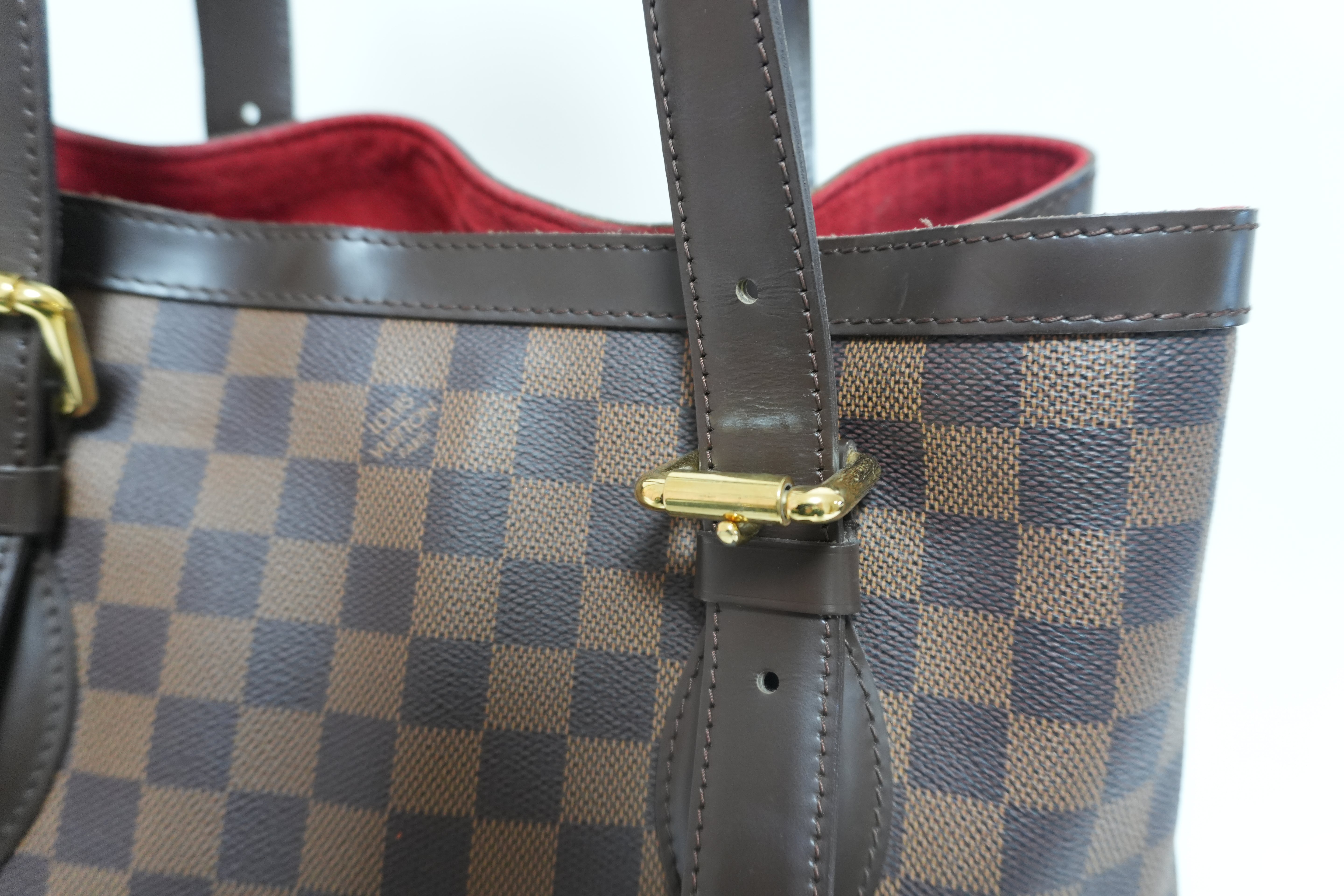 Louis Vuitton Damier Ebene Hampstead MM Used