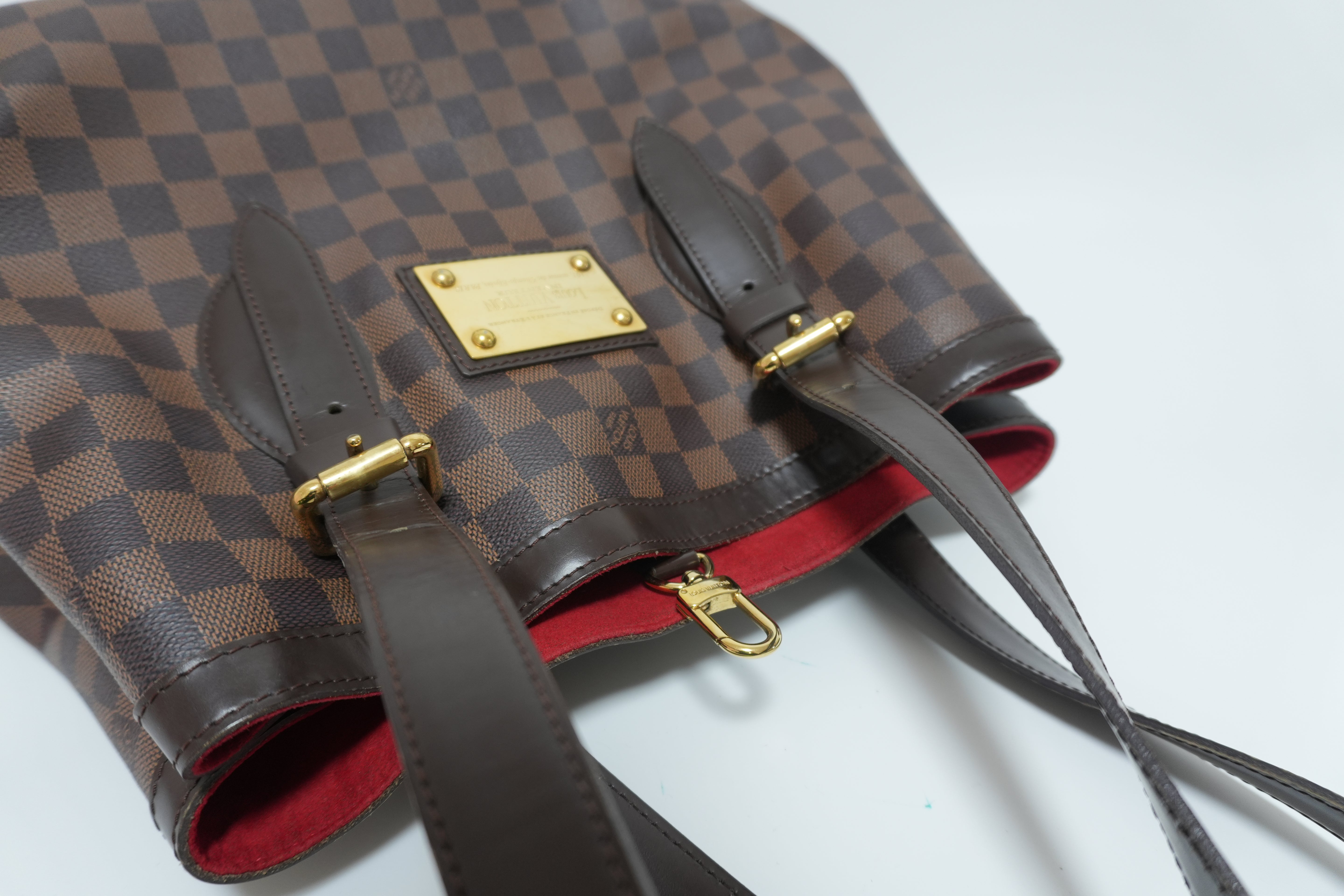 Louis Vuitton Damier Ebene Hampstead MM Used