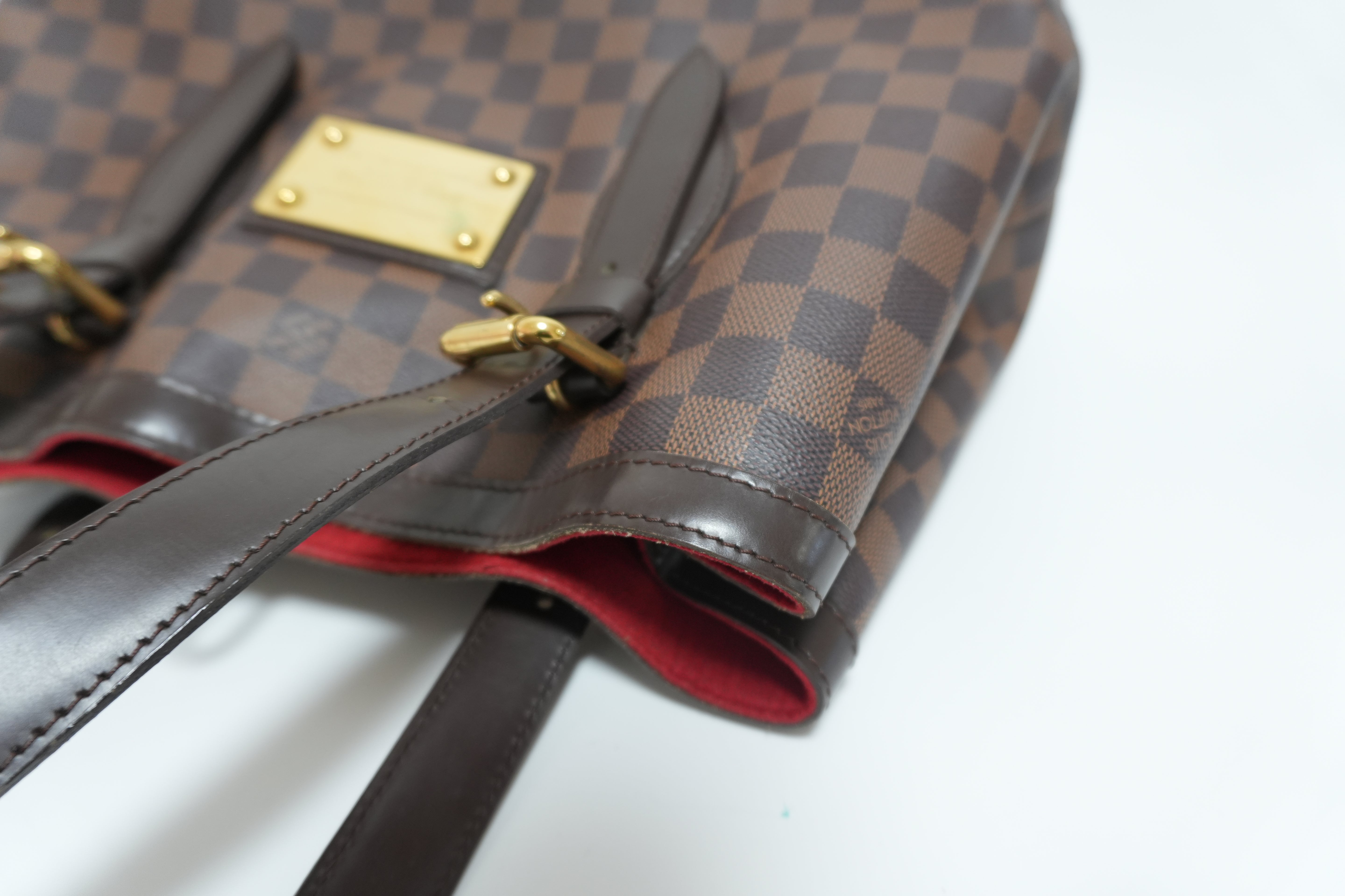 Louis Vuitton Damier Ebene Hampstead MM Used