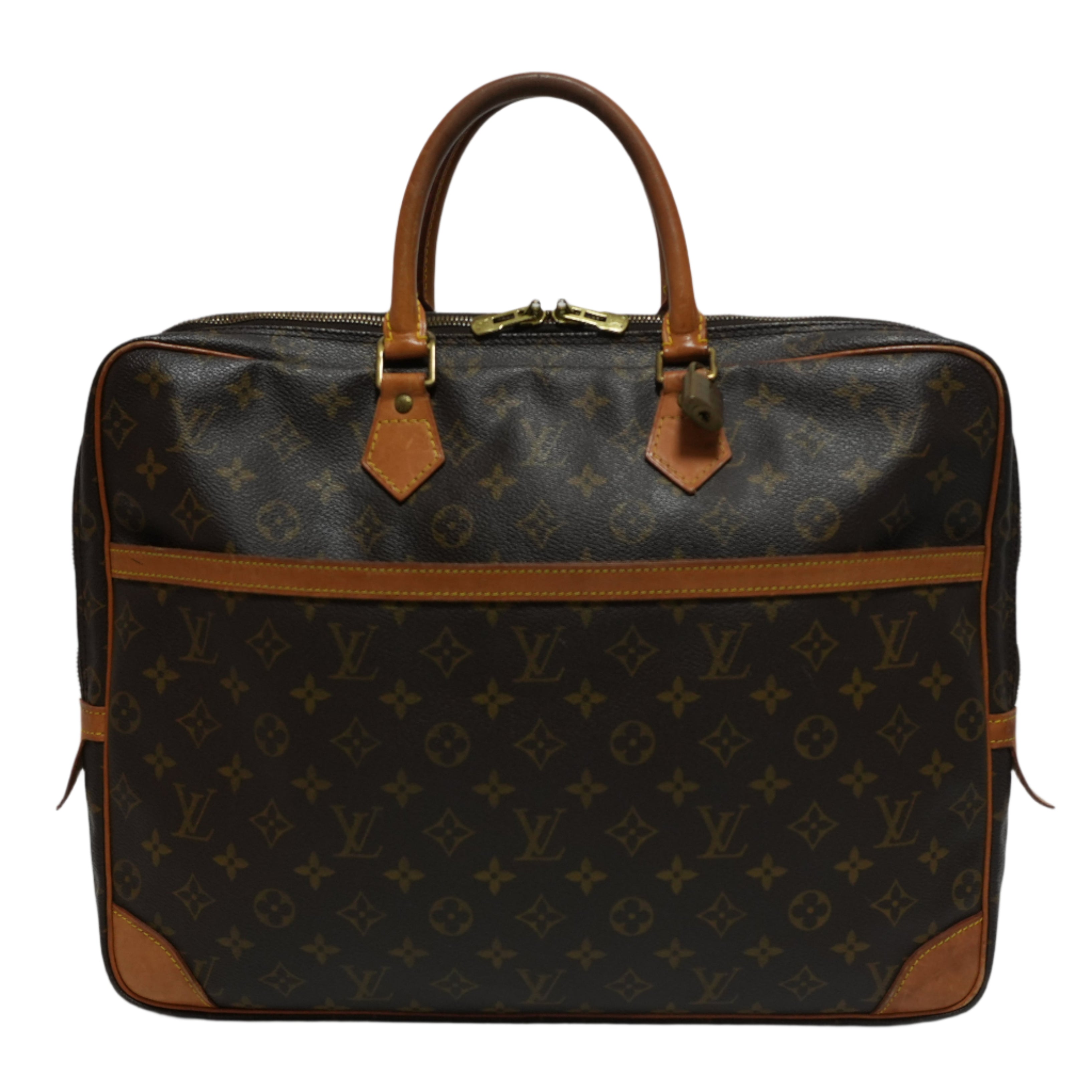 Louis Vuitton Monogram Porte Document Briefcase Used