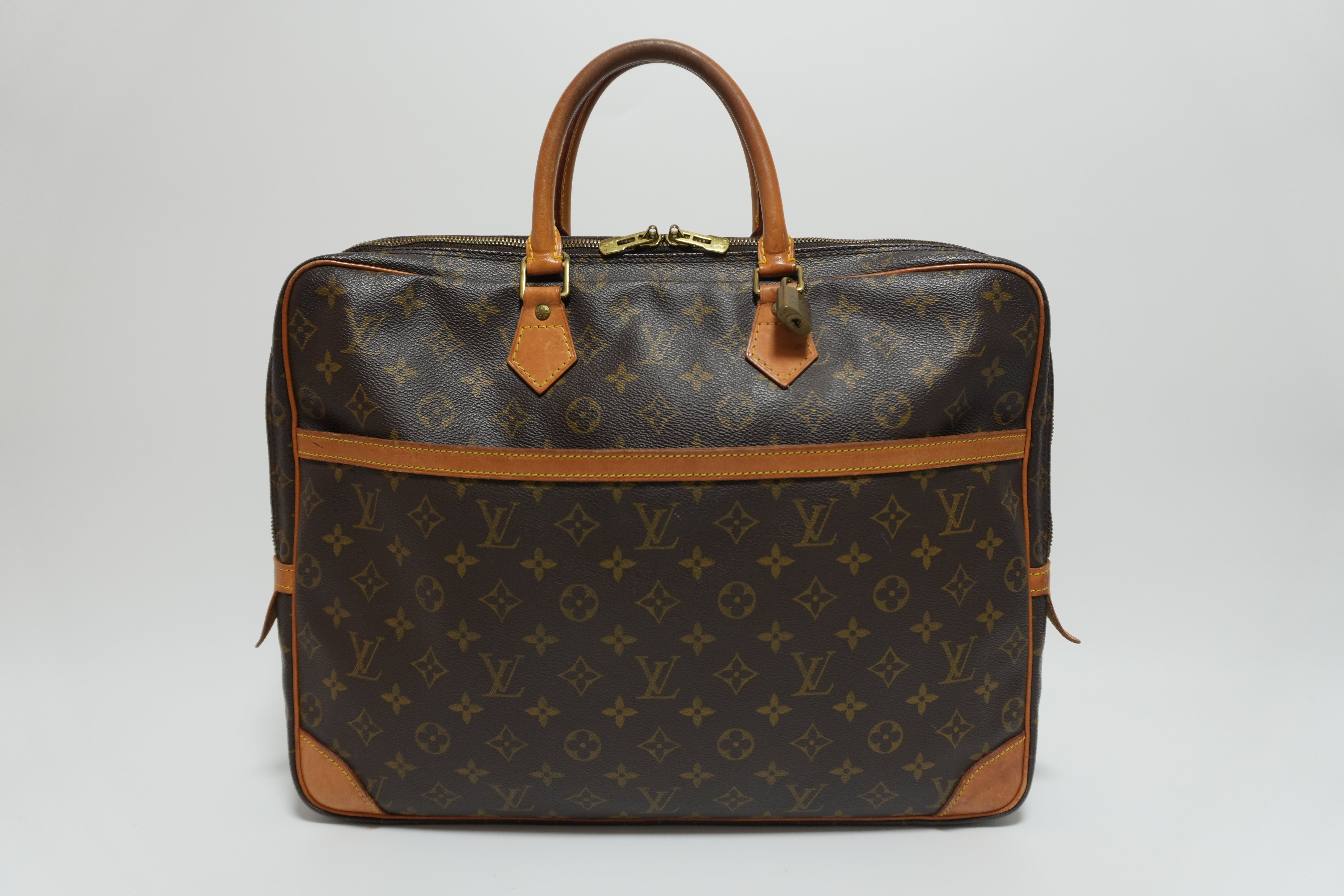 Louis Vuitton Monogram Porte Document Briefcase Used