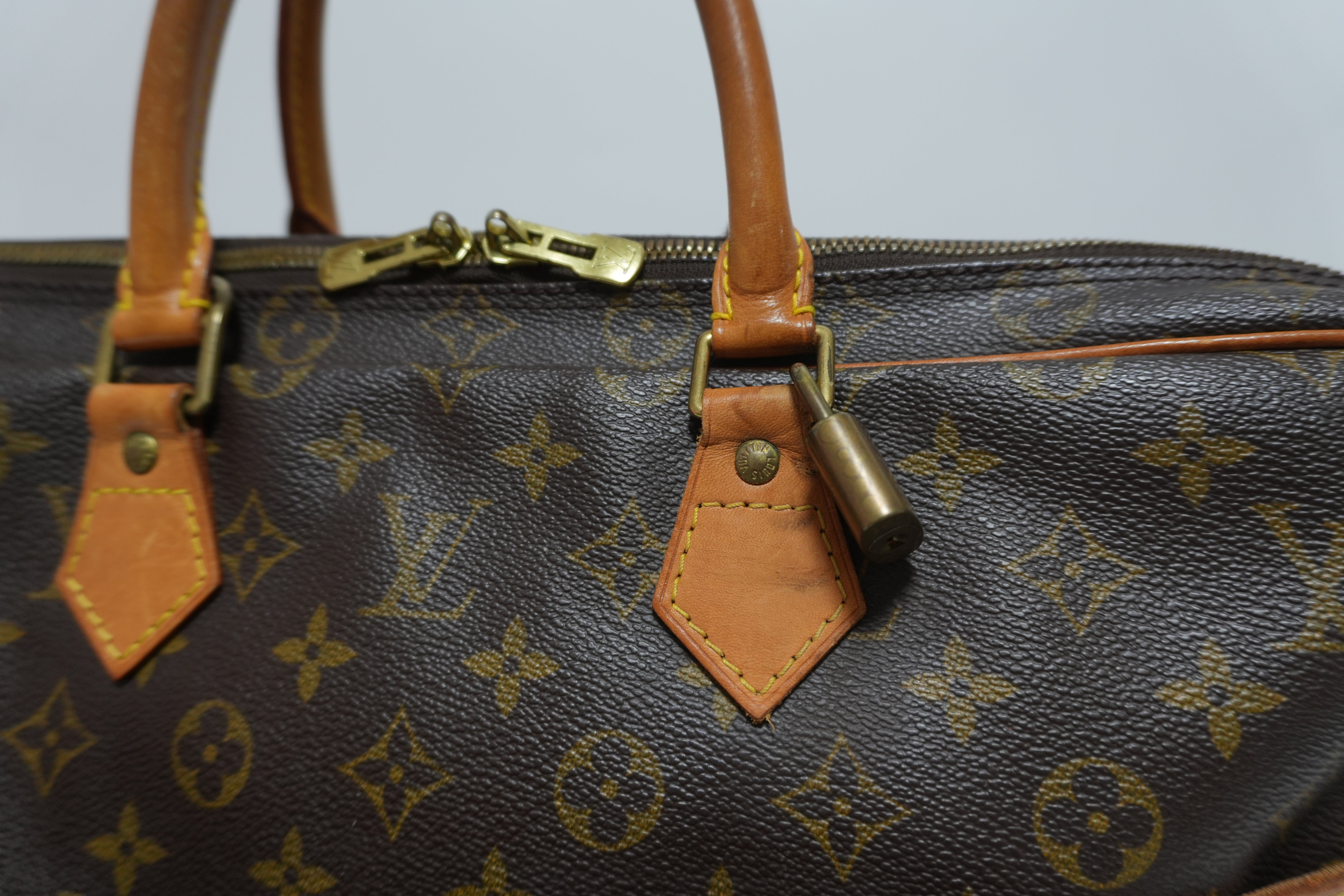 Louis Vuitton Monogram Porte Document Briefcase Used