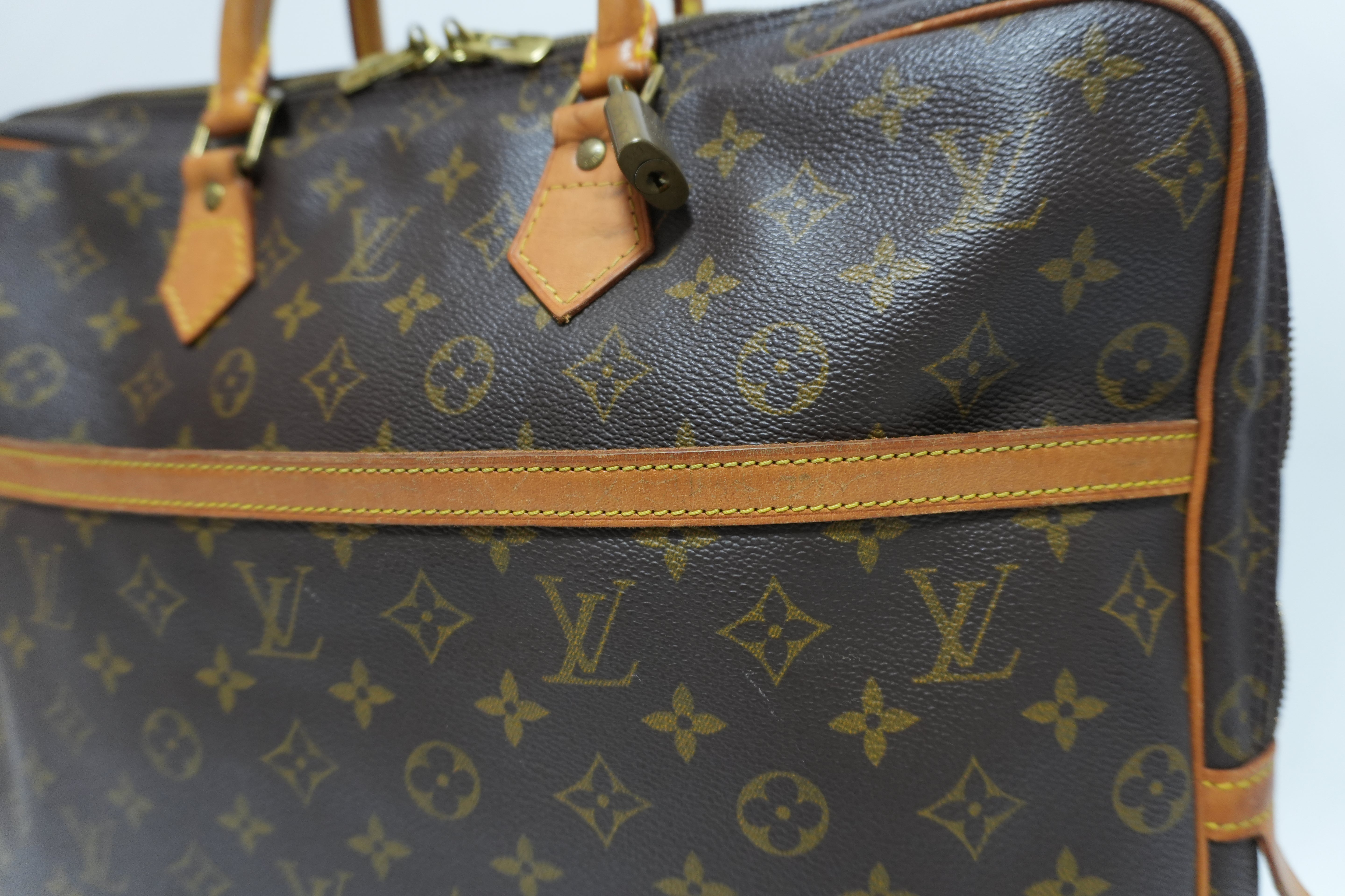 Louis Vuitton Monogram Porte Document Briefcase Used