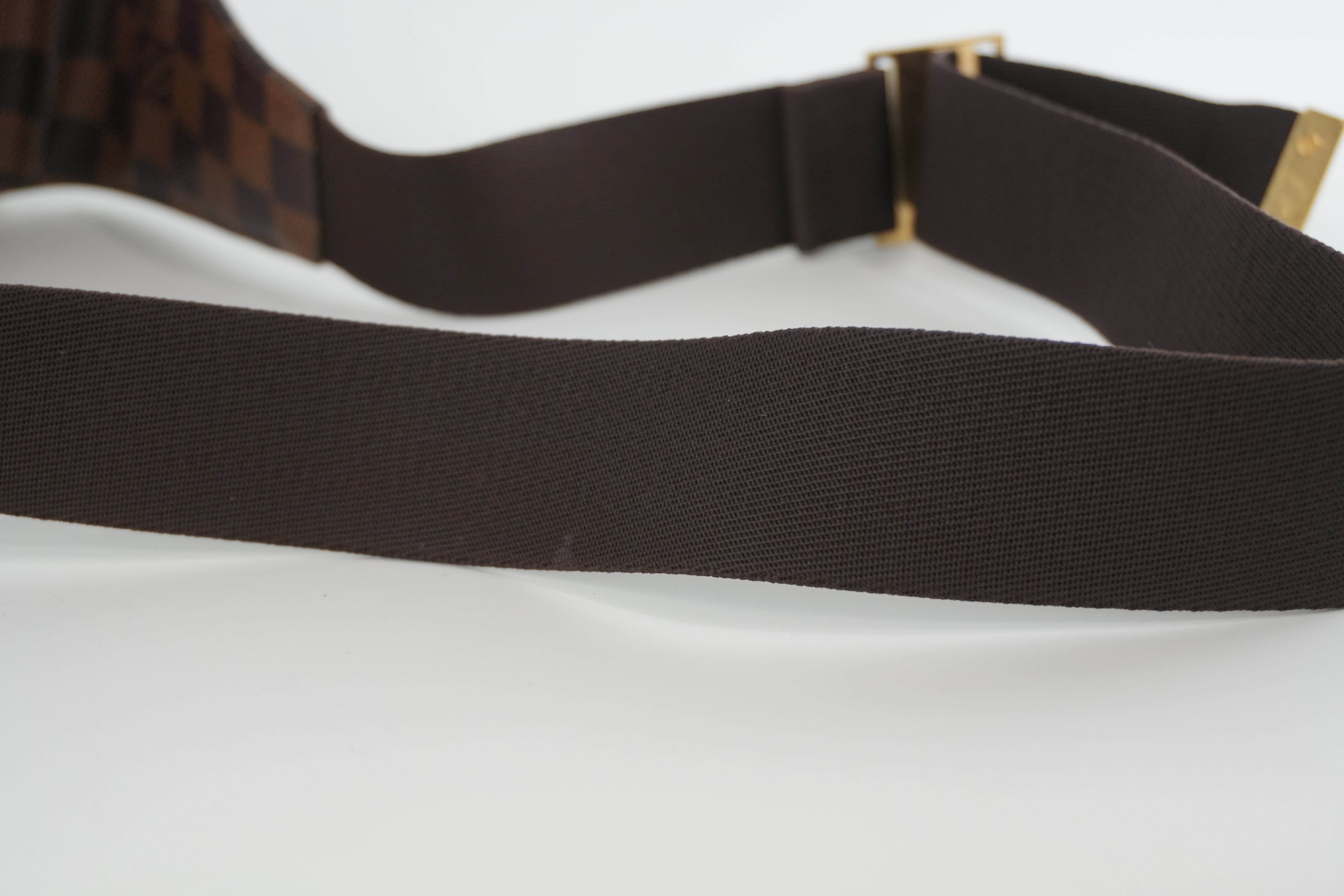 Louis Vuitton Damier Ebene Geronimo Body Bag Used