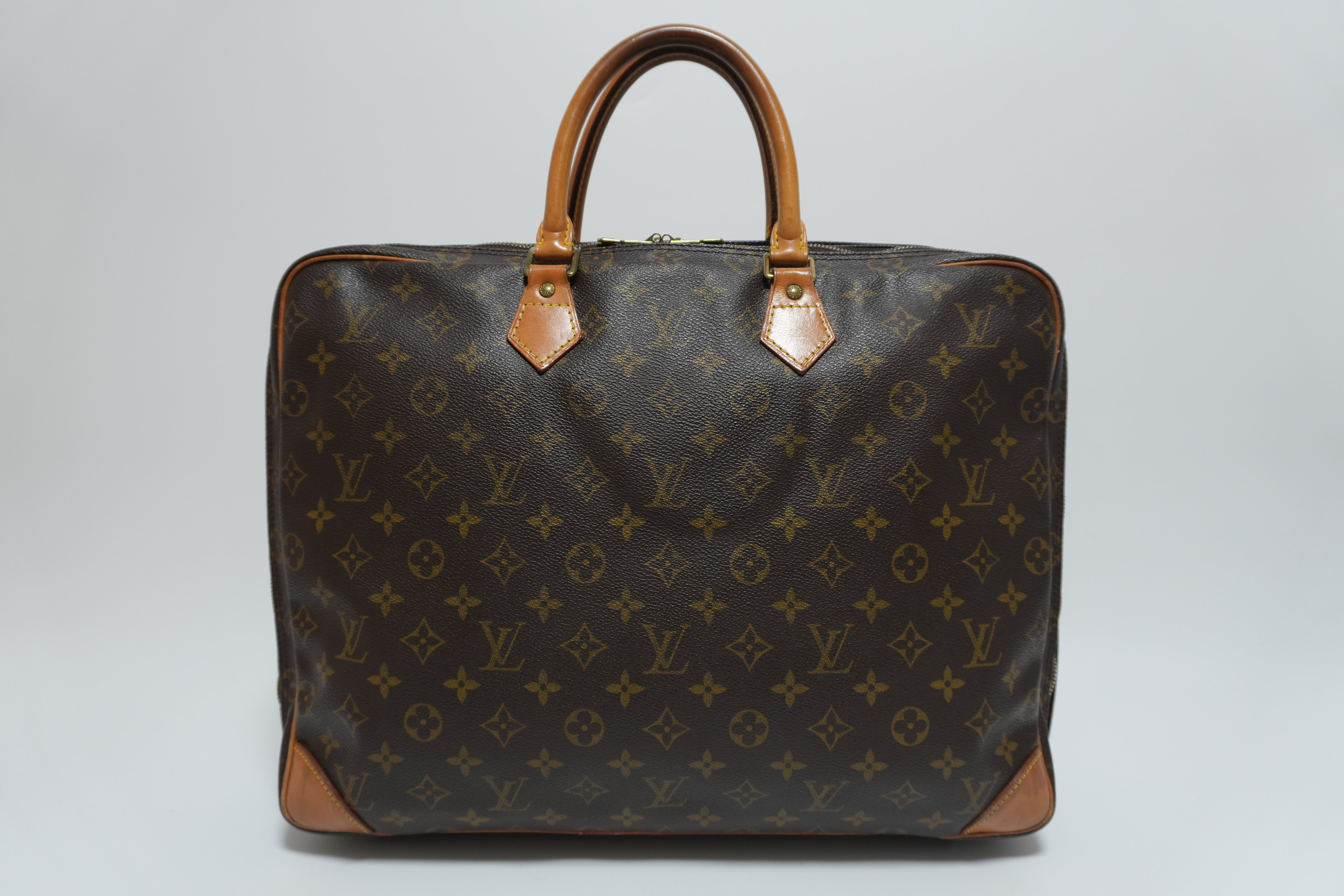 Louis Vuitton Monogram Porte Document Briefcase Used