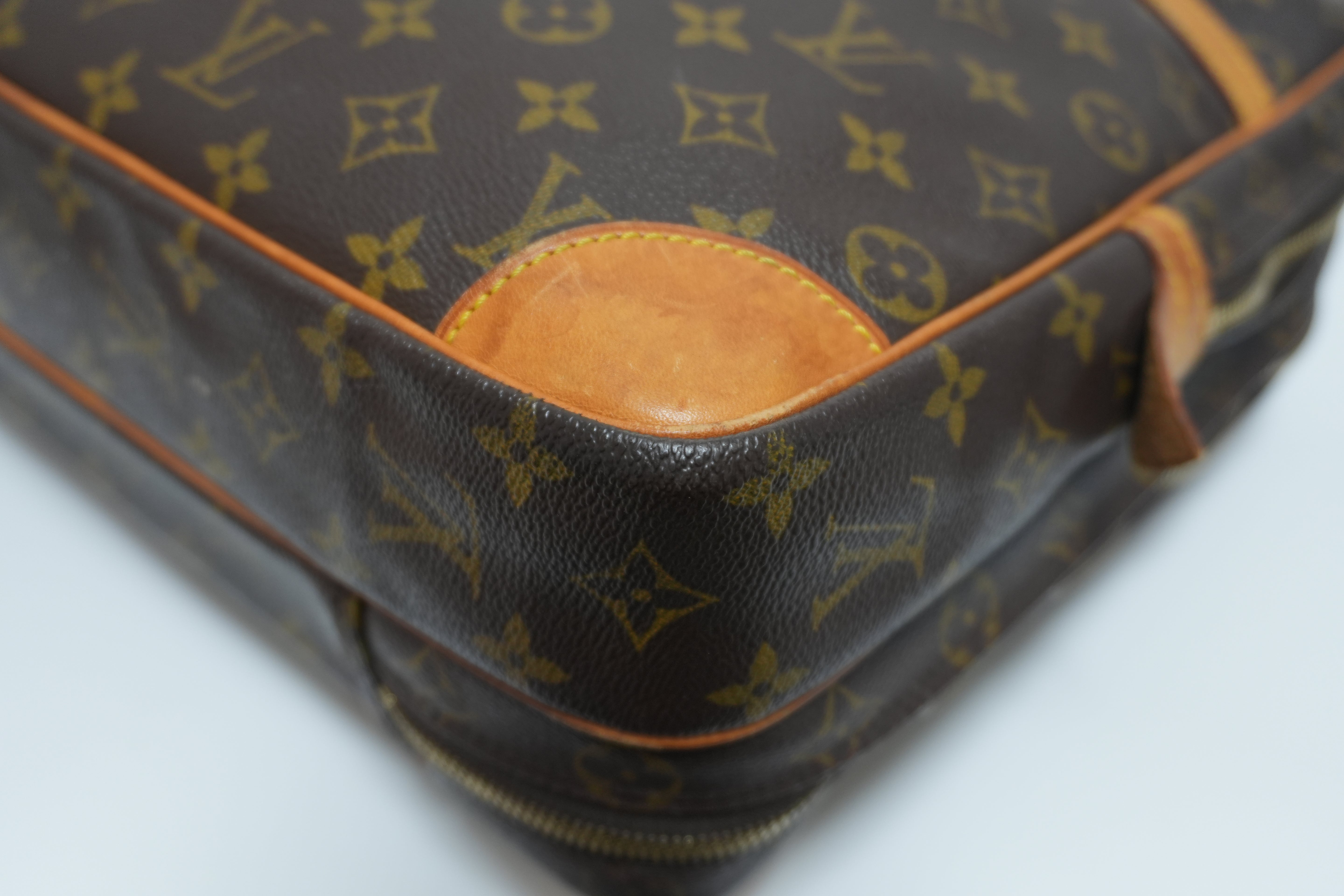 Louis Vuitton Monogram Porte Document Briefcase Used