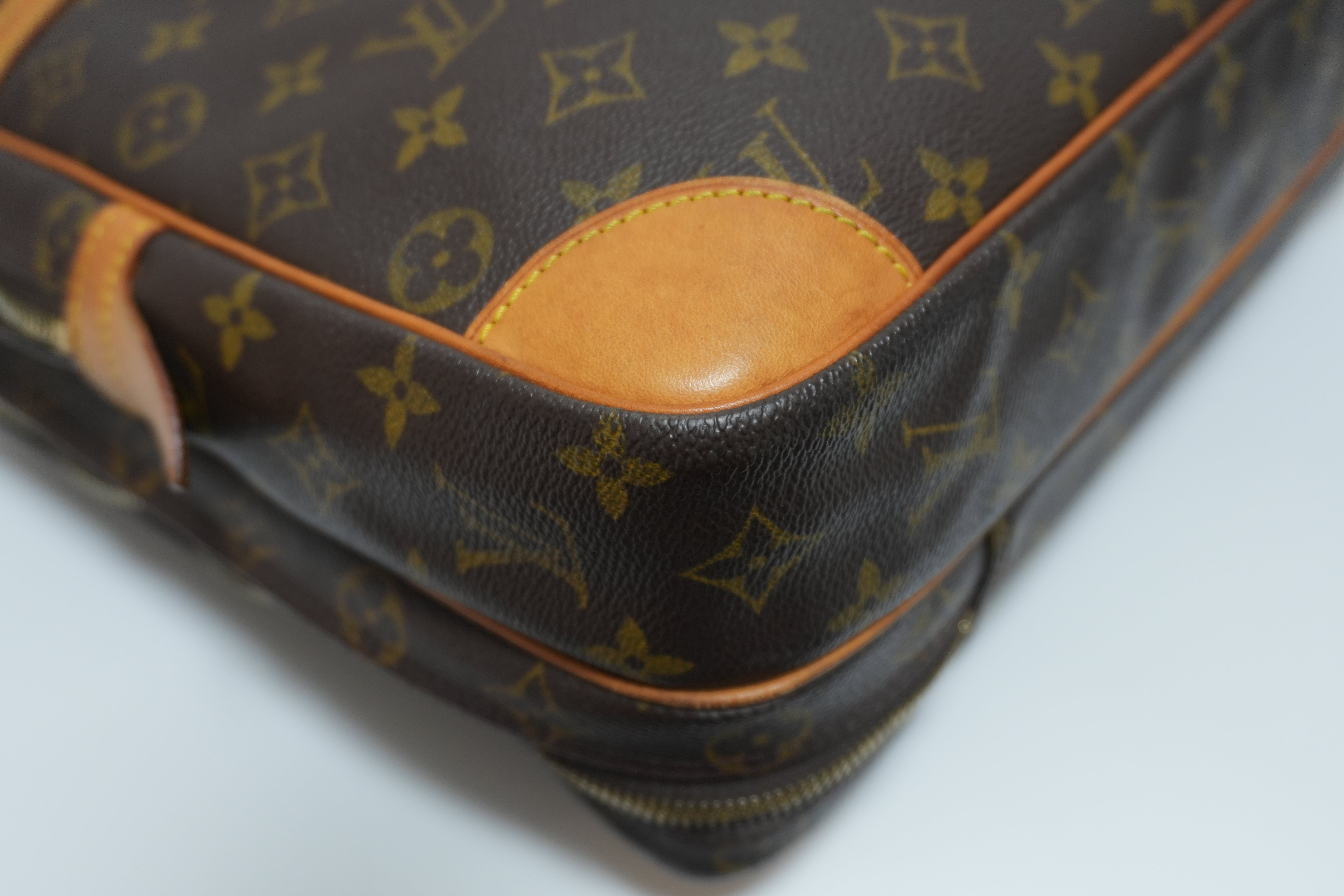 Louis Vuitton Monogram Porte Document Briefcase Used