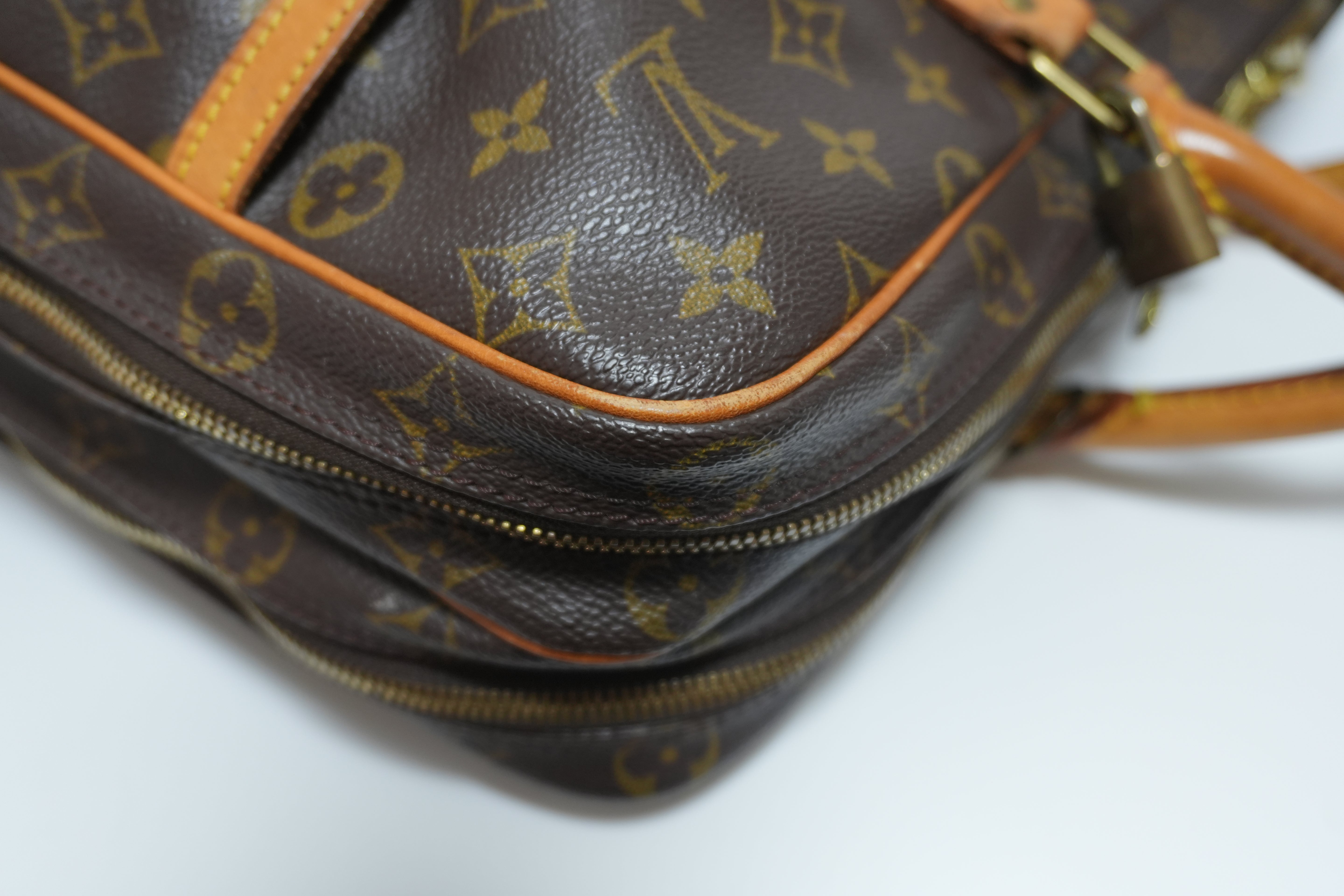 Louis Vuitton Monogram Porte Document Briefcase Used