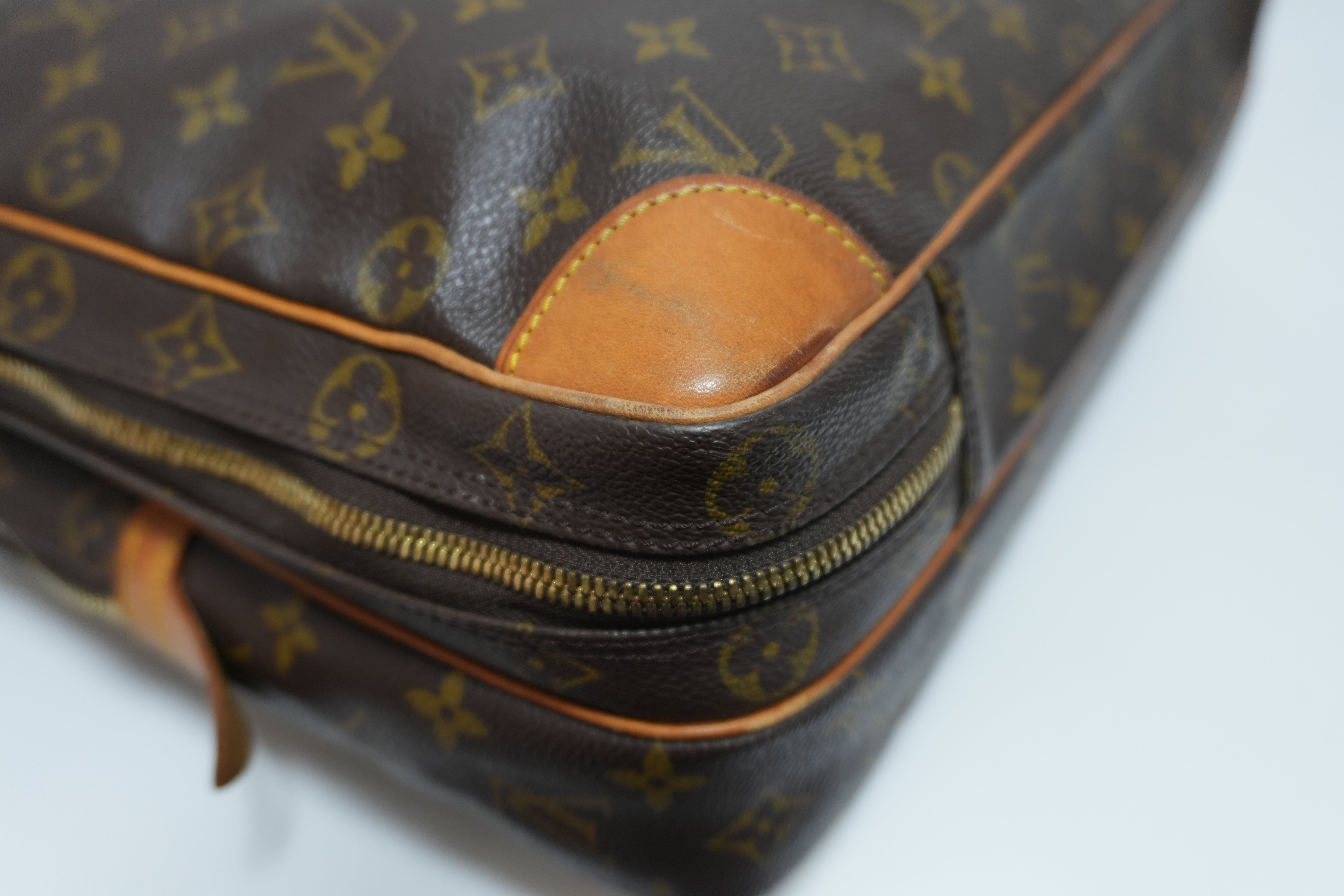 Louis Vuitton Monogram Porte Document Briefcase Used