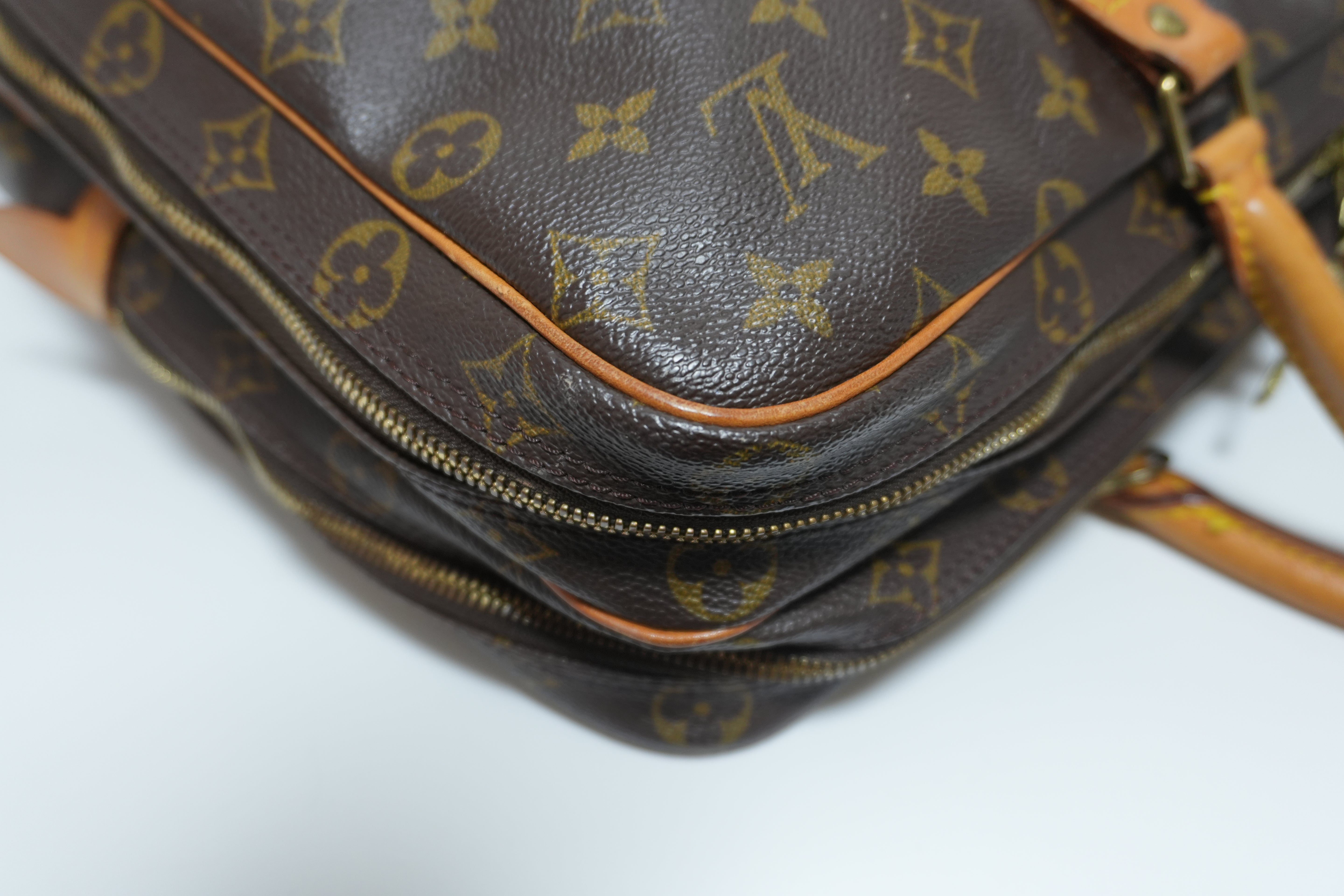 Louis Vuitton Monogram Porte Document Briefcase Used