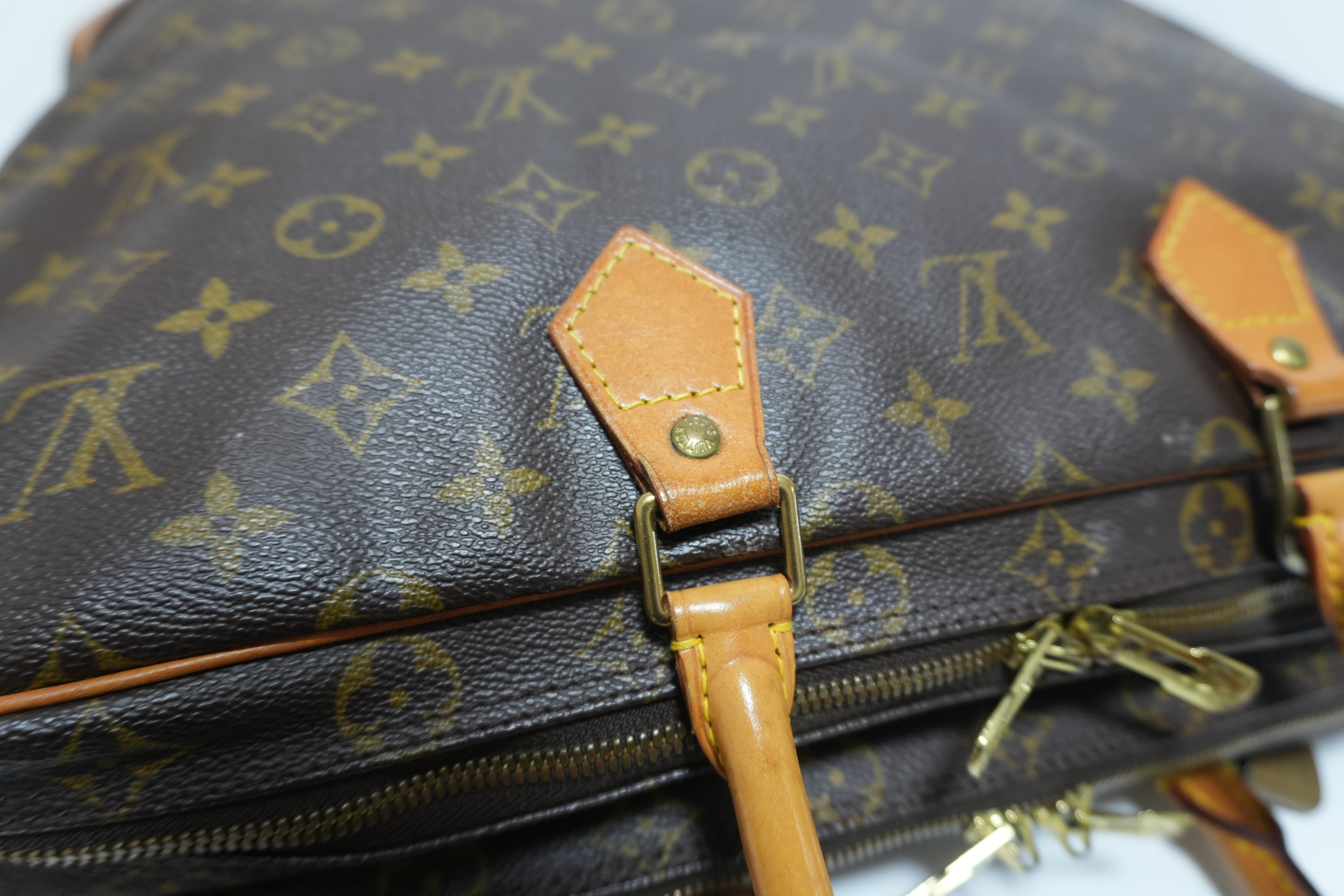 Louis Vuitton Monogram Porte Document Briefcase Used