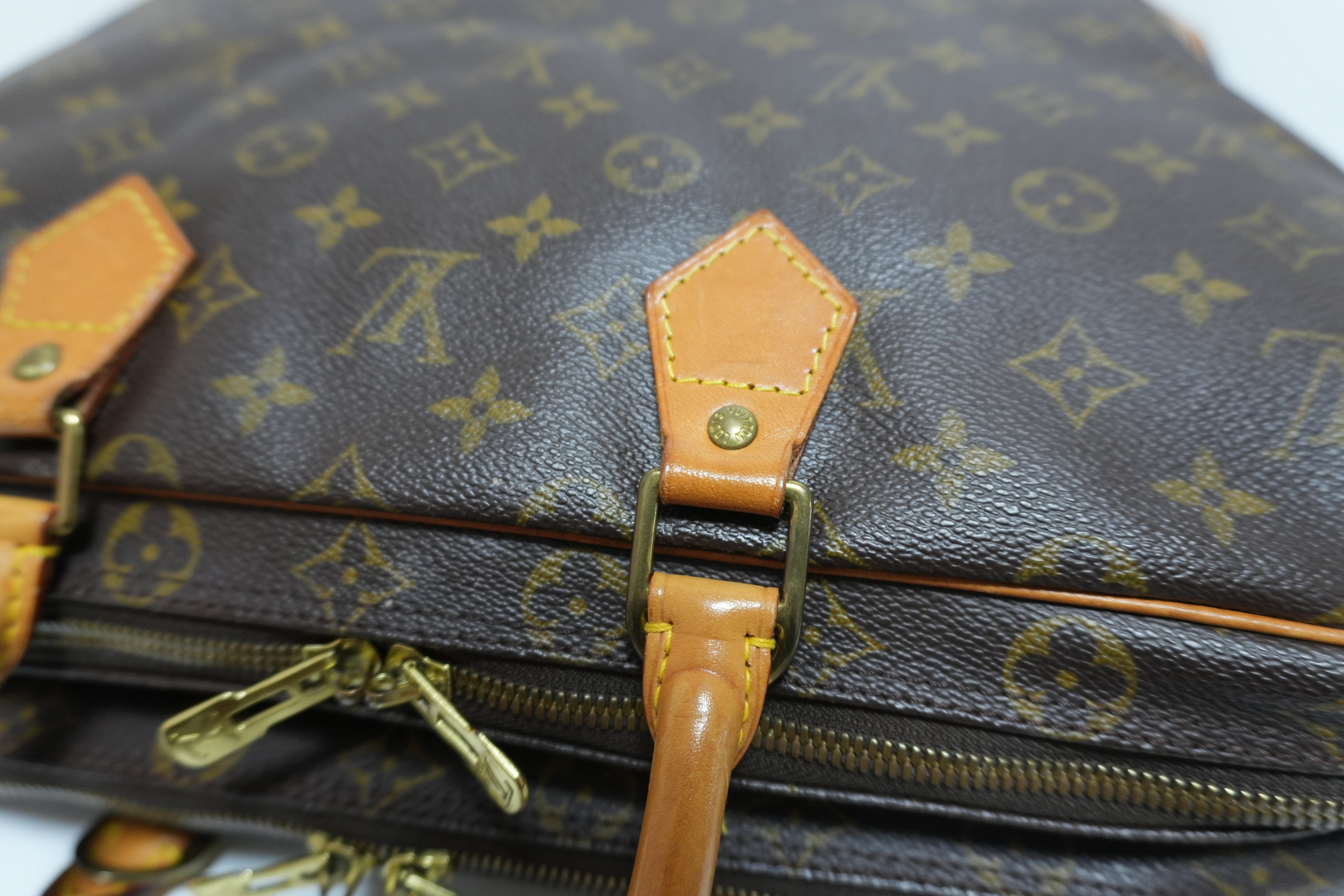 Louis Vuitton Monogram Porte Document Briefcase Used