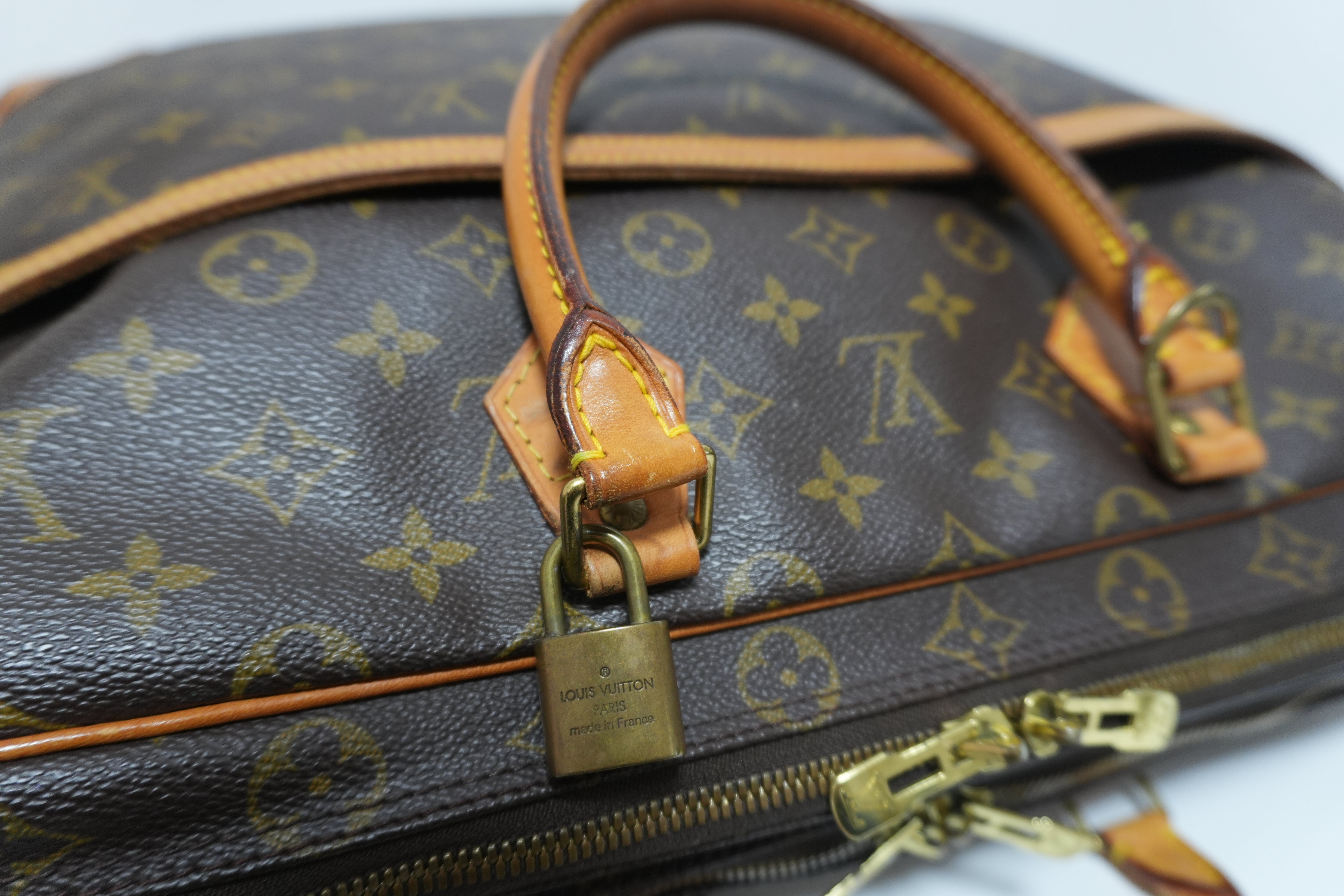 Louis Vuitton Monogram Porte Document Briefcase Used