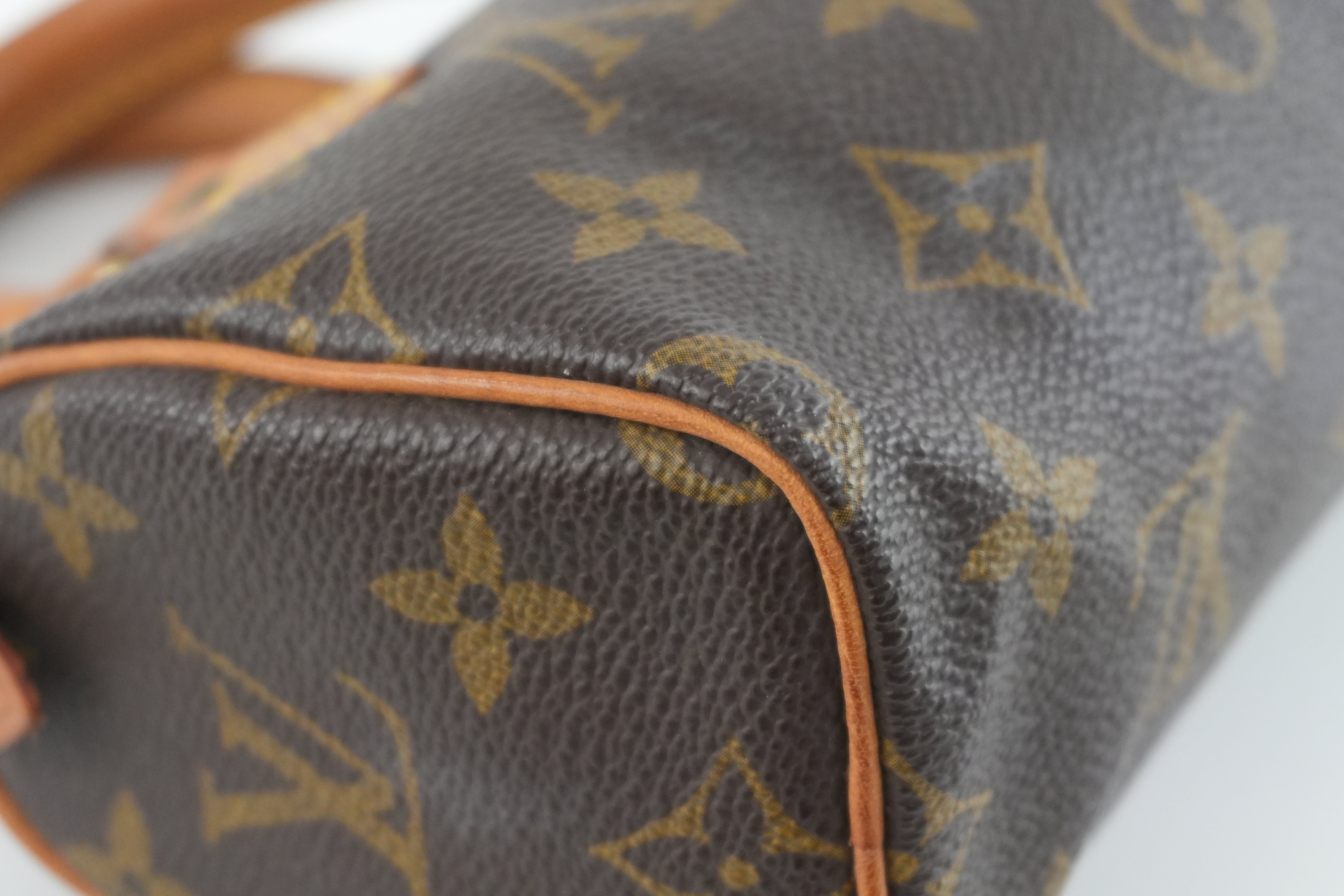Louis Vuitton Monogram Mini Speedy Used