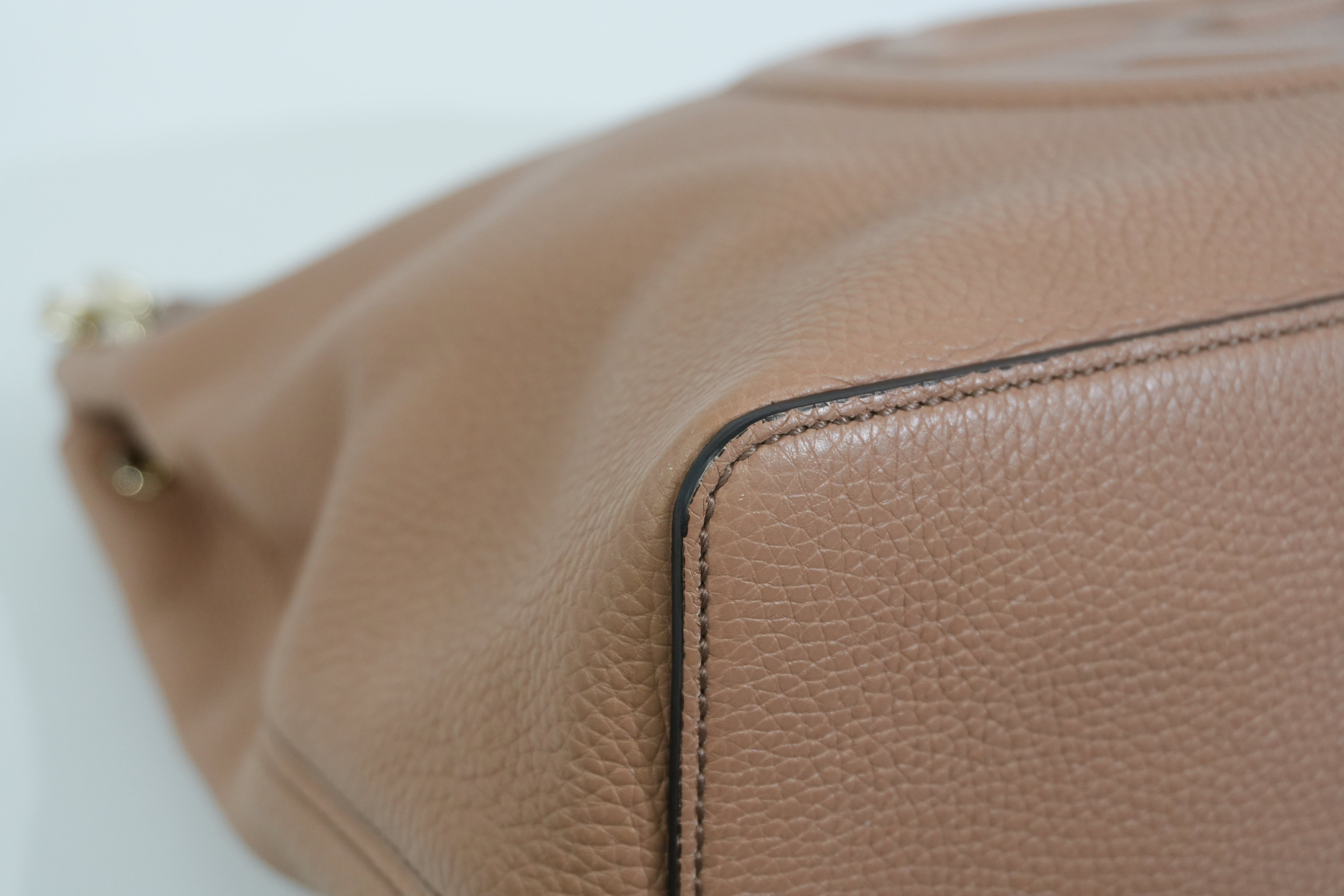 Pre-owned Gucci Soho Two Way Shoulder Bag Porcelain Rose