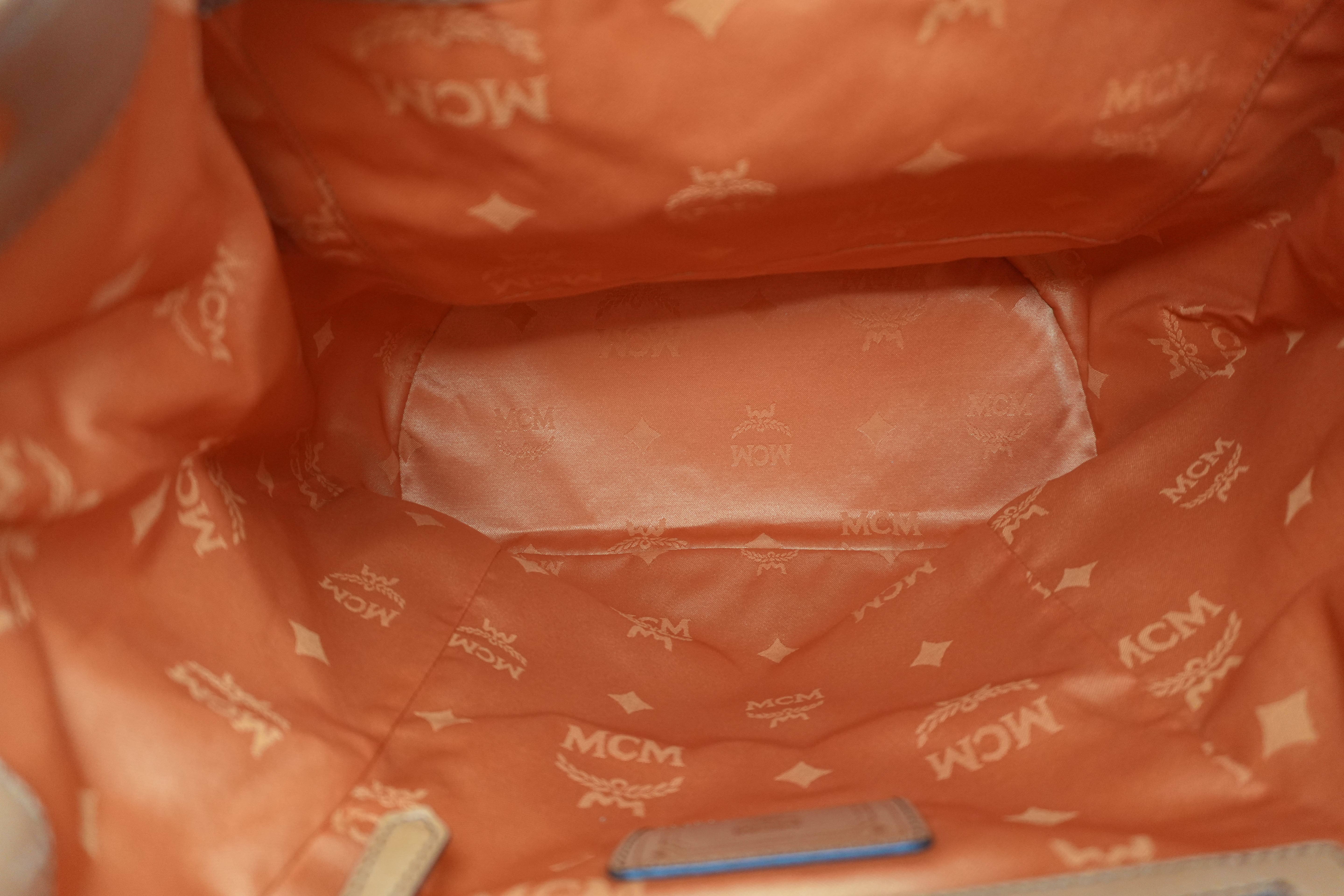 Pre-owned MCM Backpack Cognac