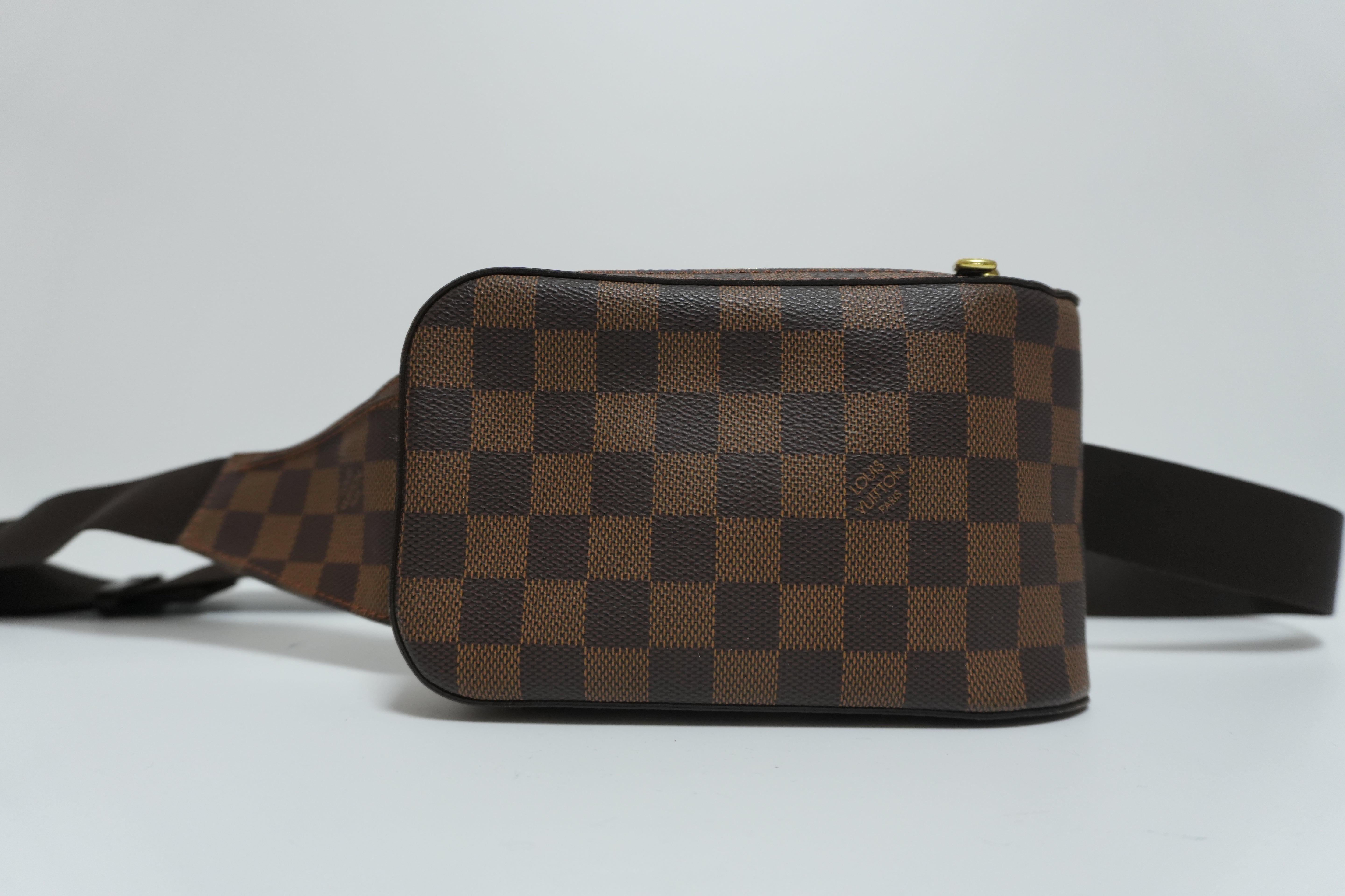 Louis Vuitton Damier Ebene Geronimo Body Bag Used