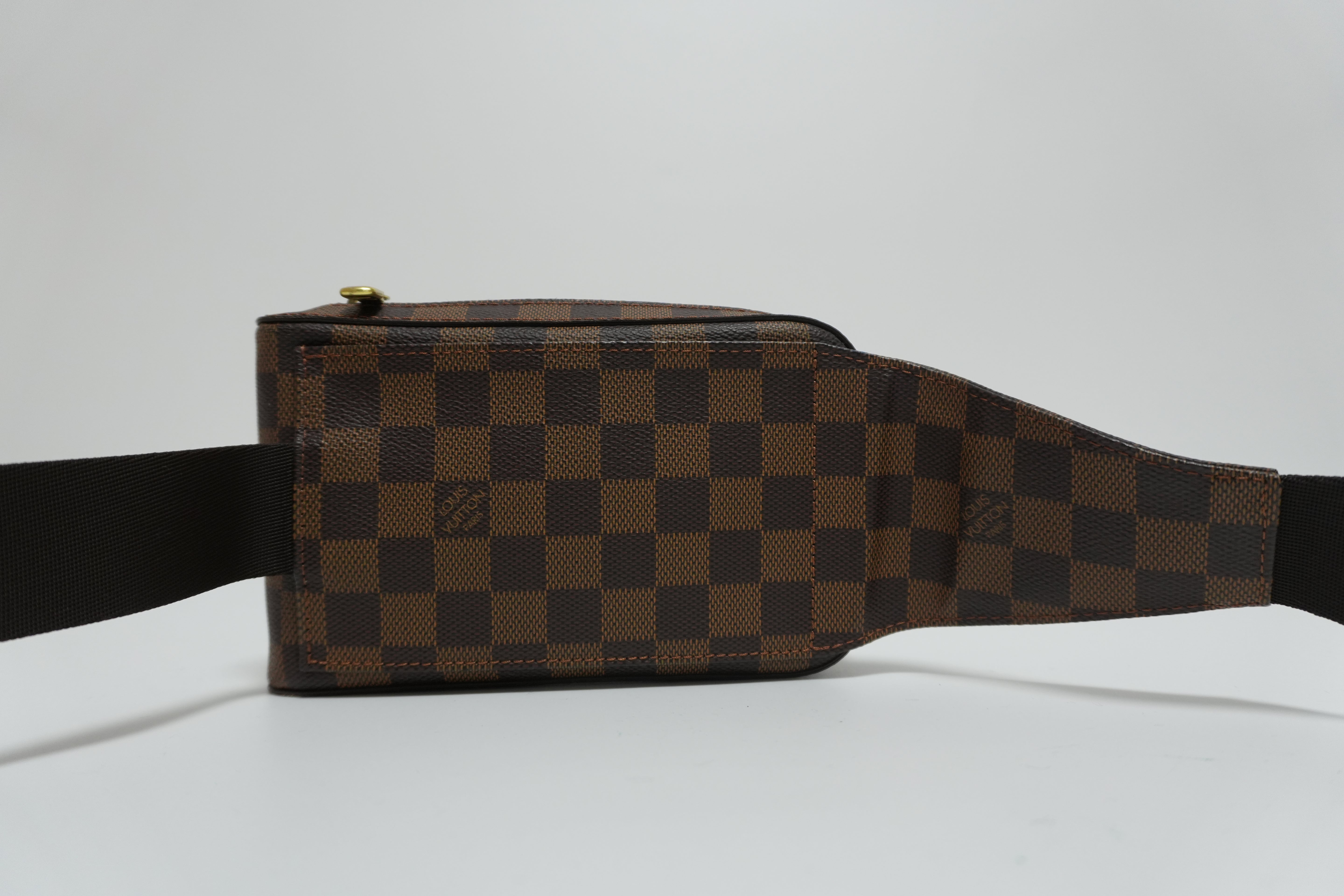 Louis Vuitton Damier Ebene Geronimo Body Bag Used