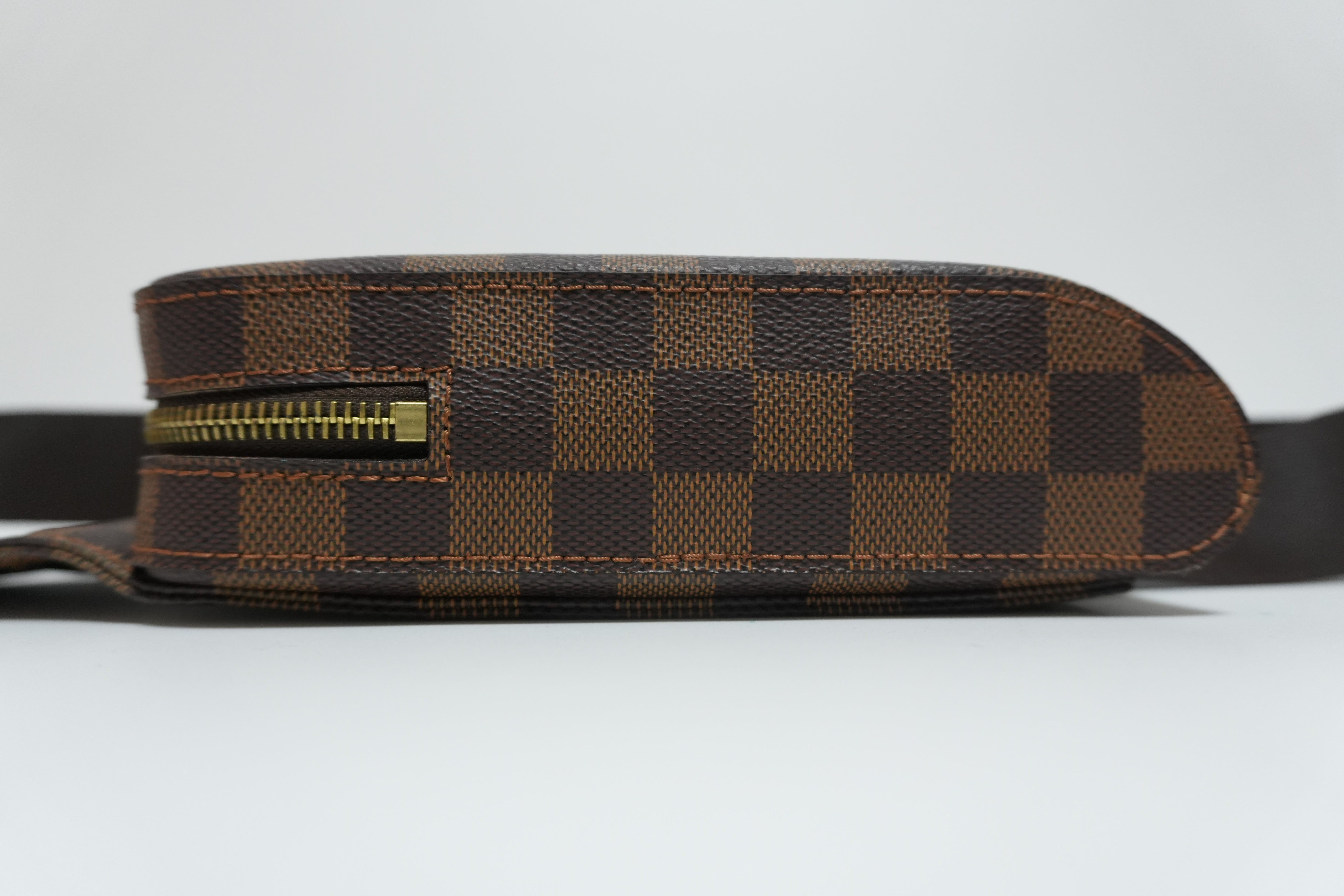 Louis Vuitton Damier Ebene Geronimo Body Bag Used